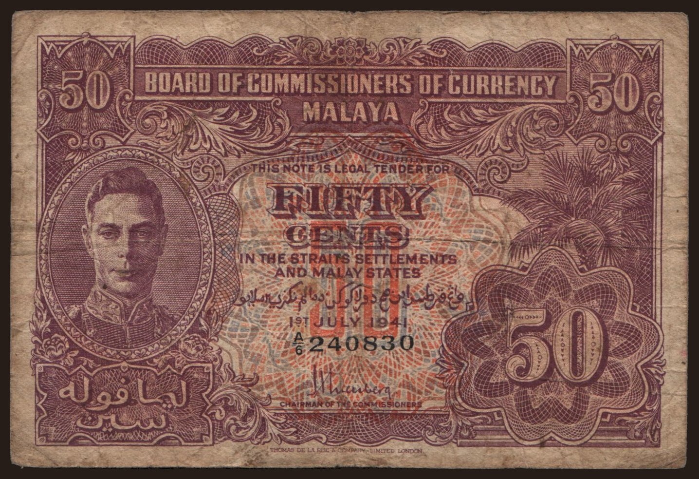 50 cents, 1941