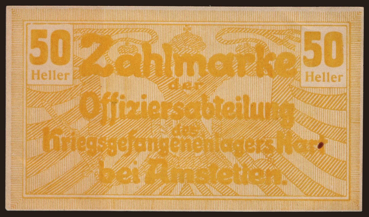 Harth bei Amstetten, 50 Heller, 1916
