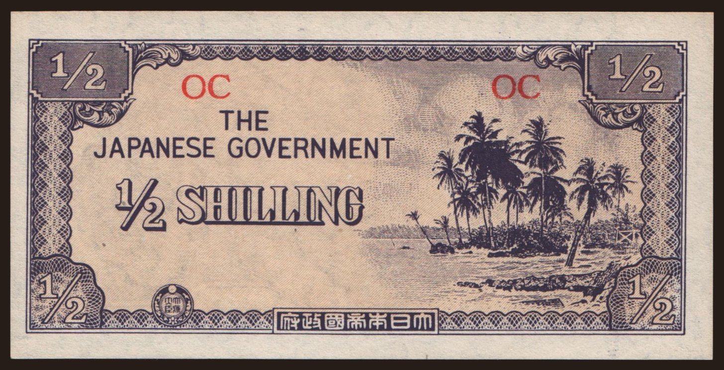 1/2 shilling, 1942