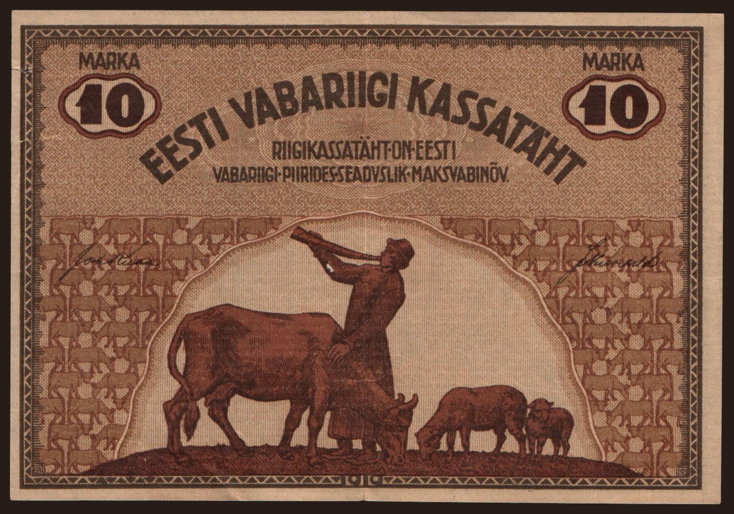 10 marka, 1919