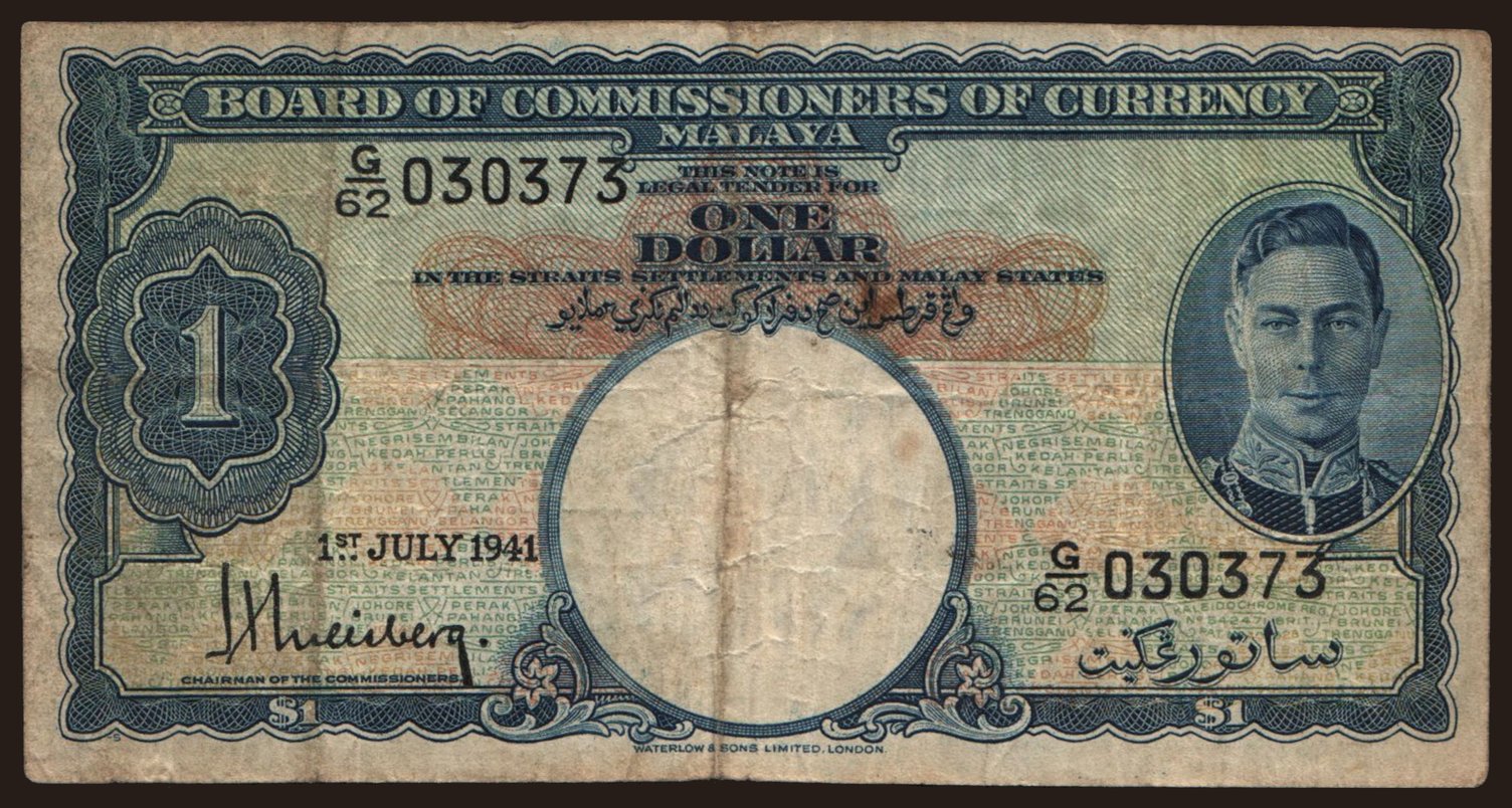 1 dollar, 1941