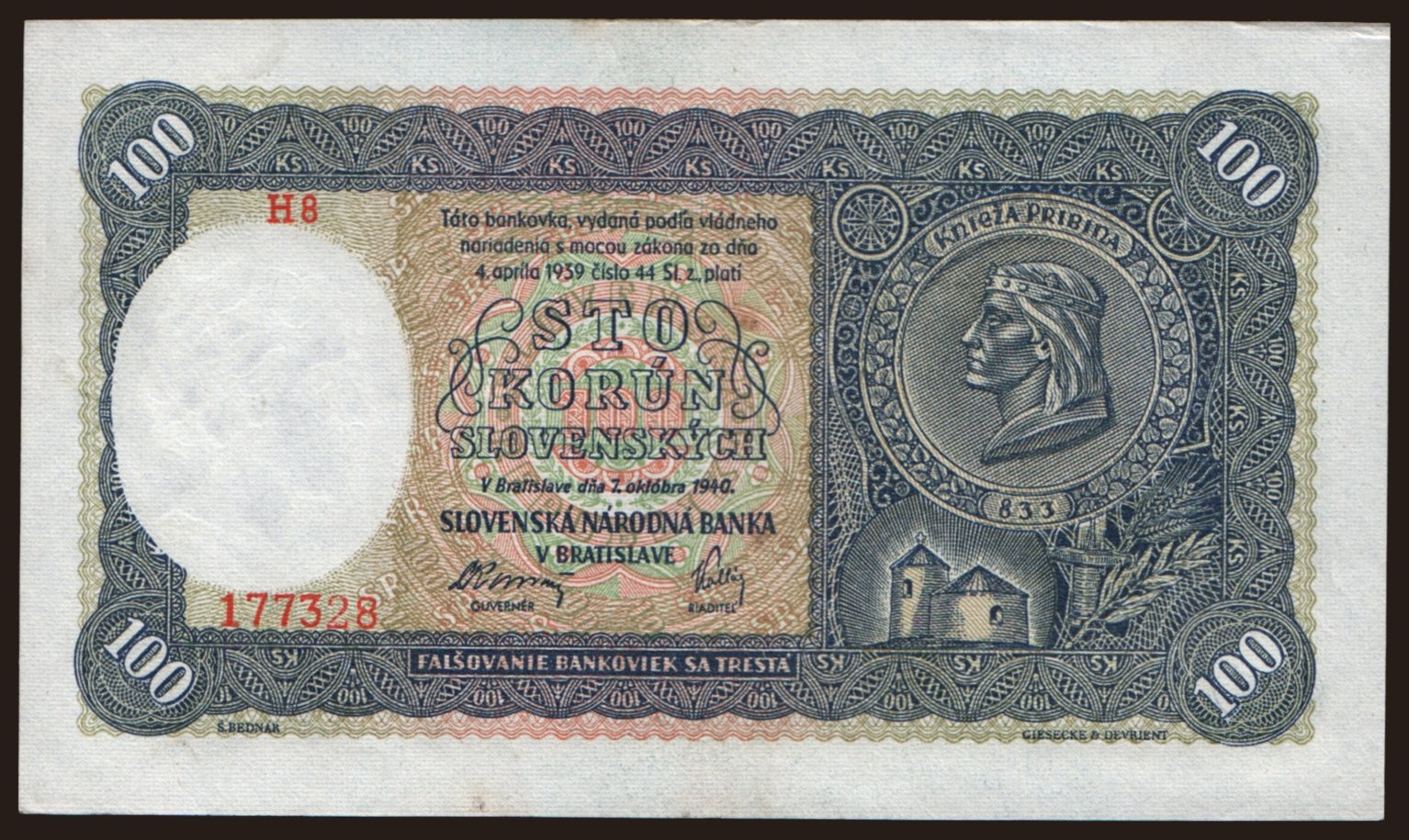 100 Ks, 1940