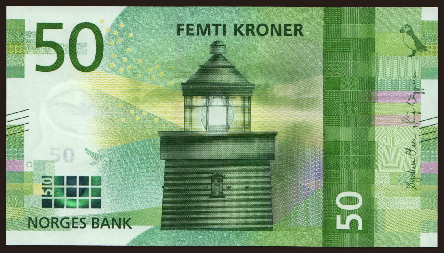 50 kroner, 1917