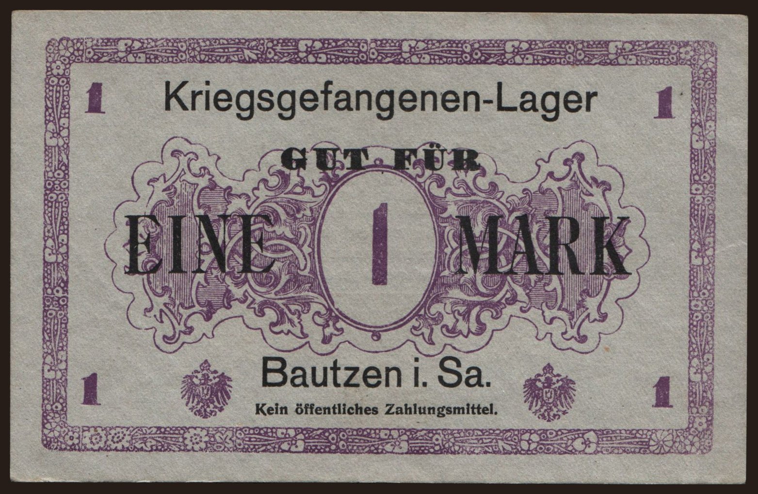 Bautzen, 1 Mark, 191?