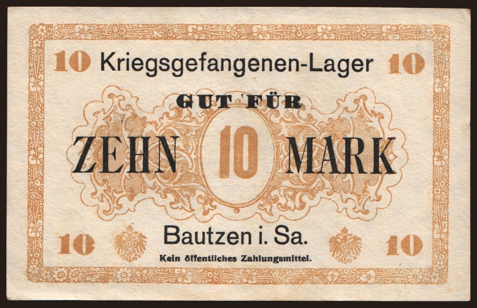 Bautzen, 10 Mark, 191?