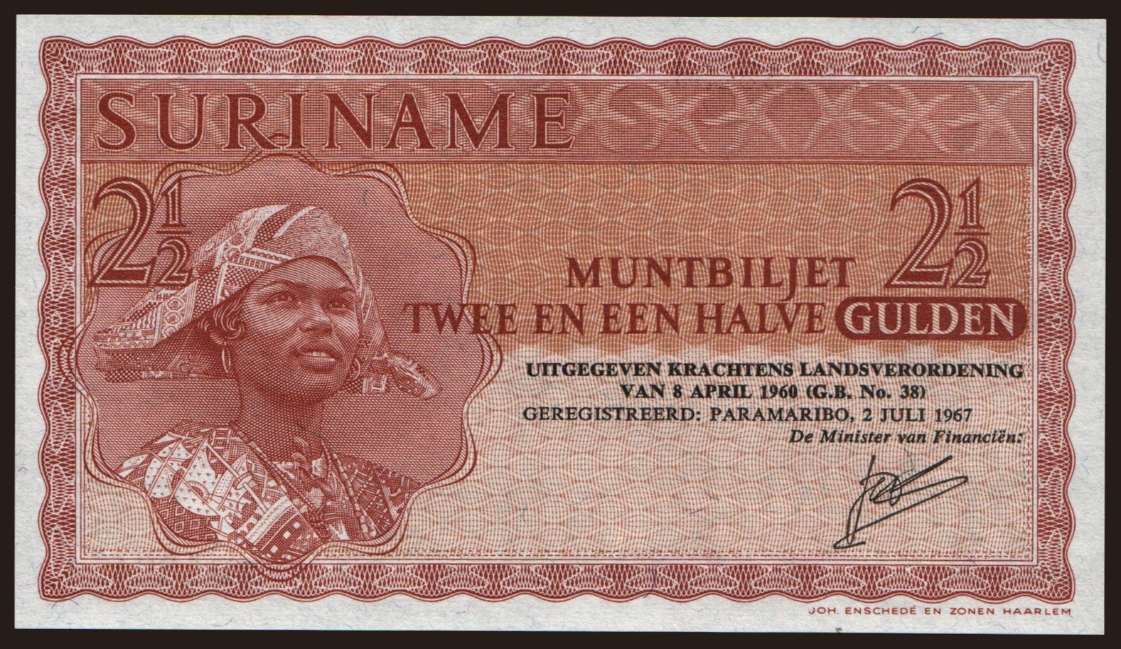 2 1/2 gulden, 1967