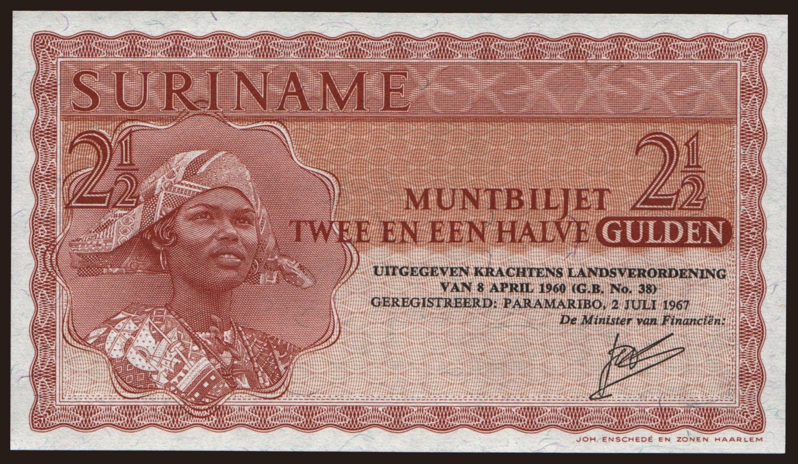 2 1/2 gulden, 1967