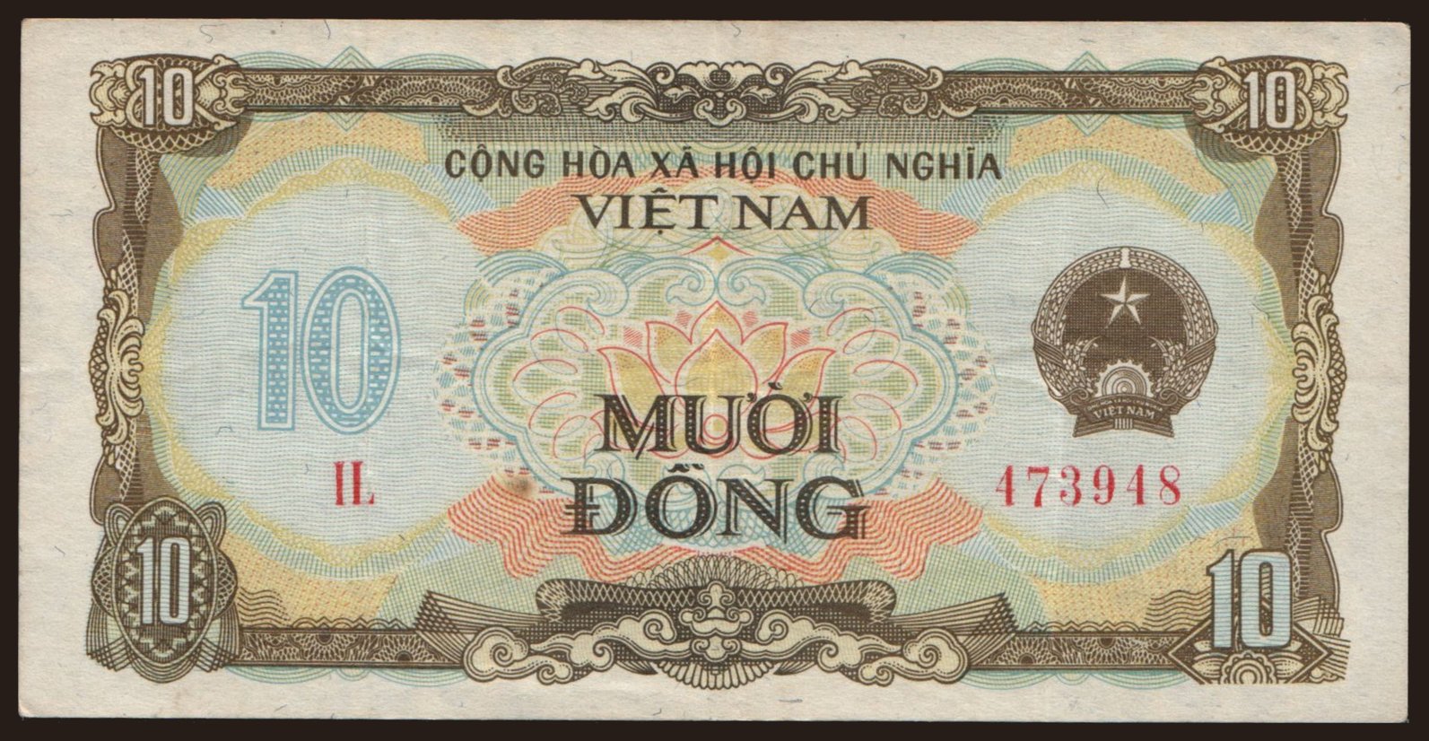 10 dong, 1980