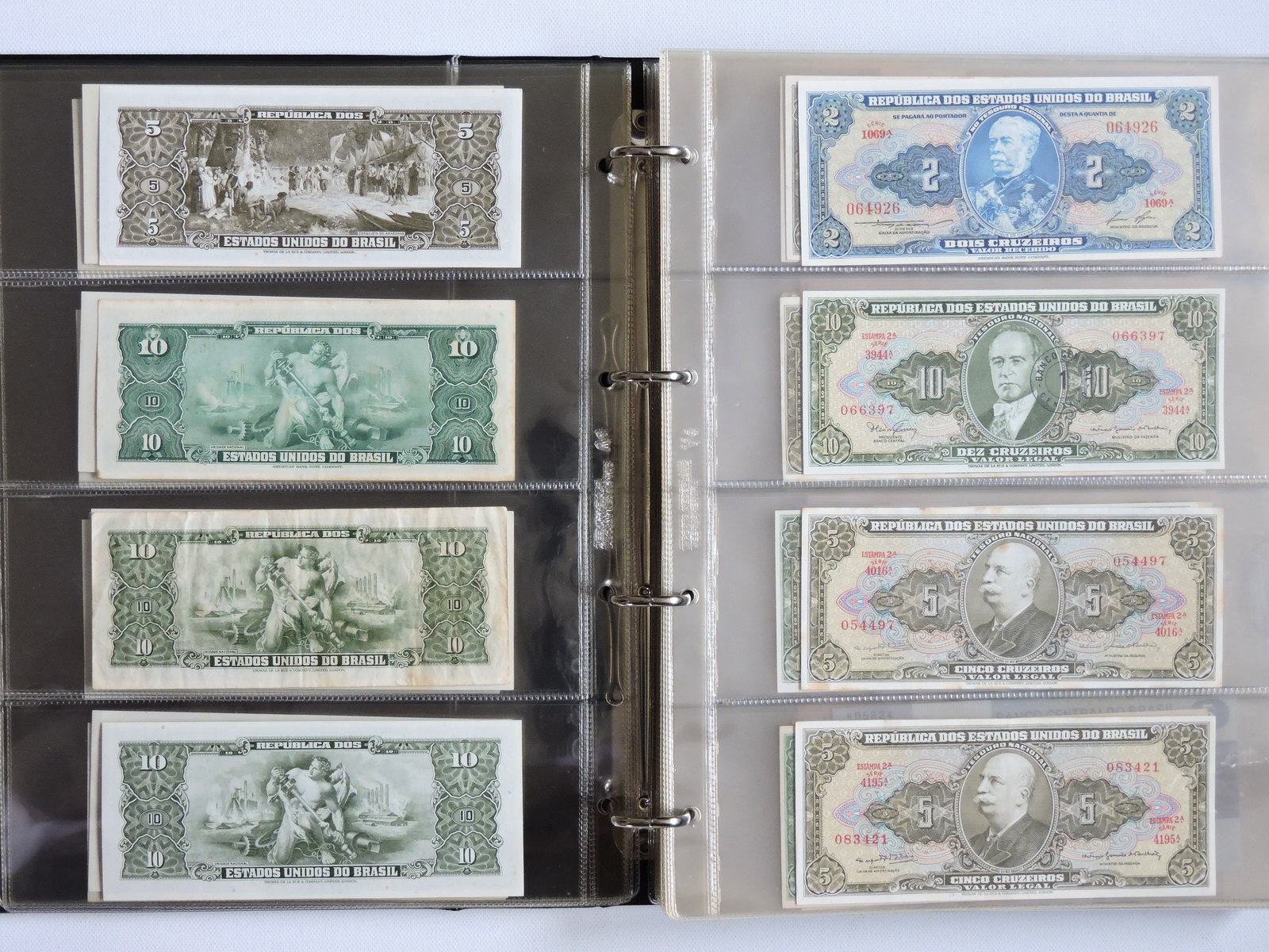 Banknotes, Brazil and Argentina
, page:5, item:1