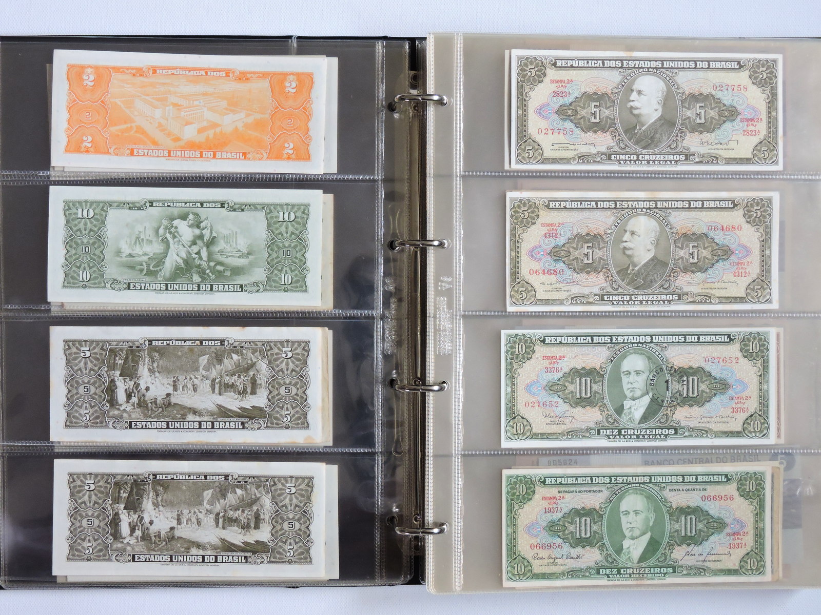 Banknotes, Brazil and Argentina
, page:6, item:1