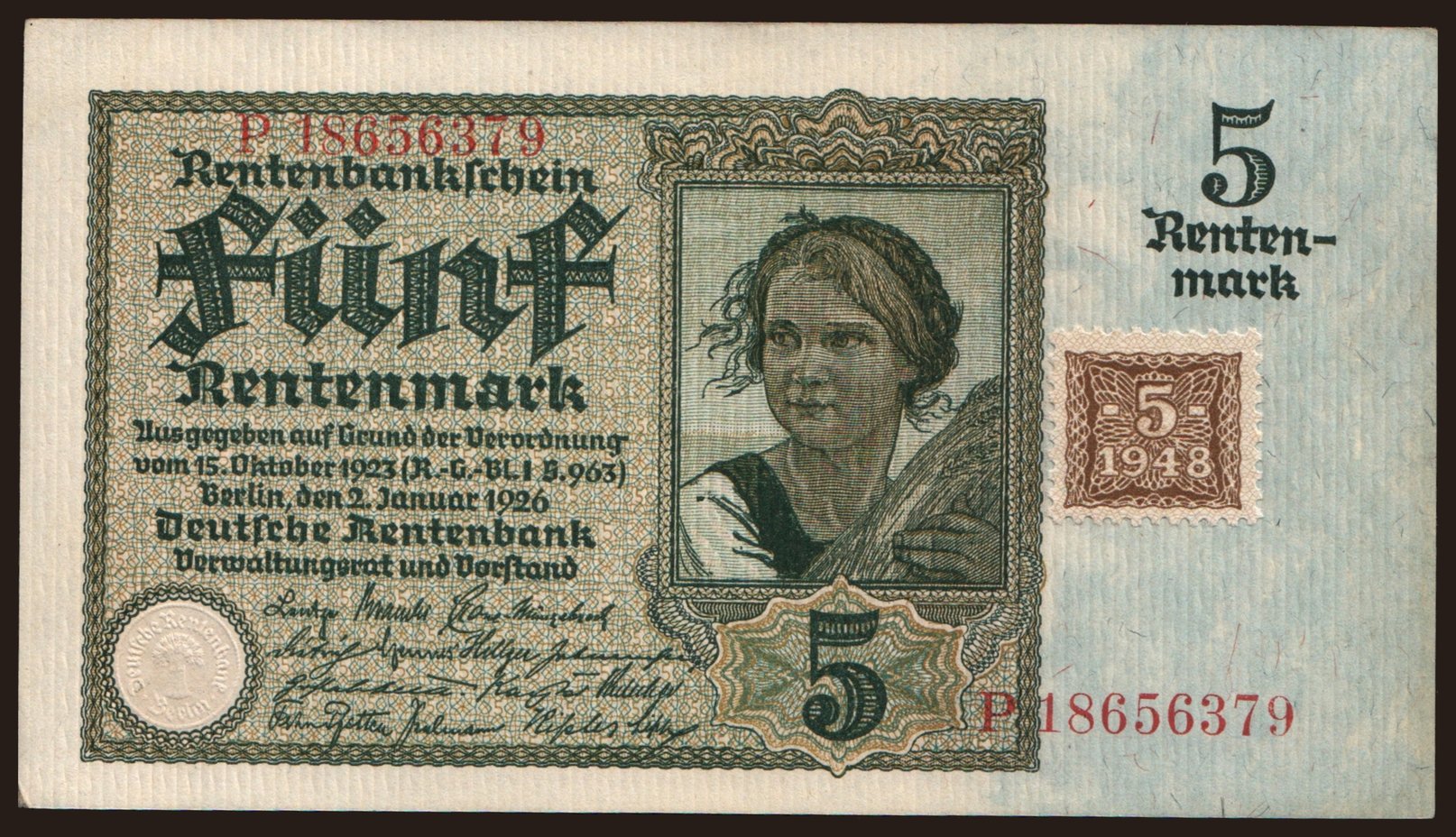 5 Rentenmark, 1926(48)