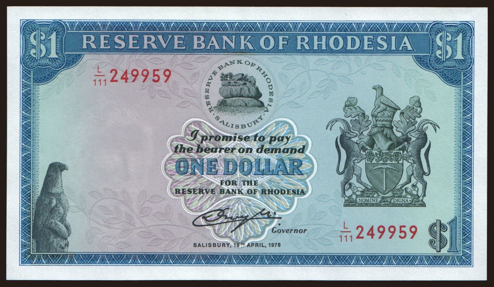 1 dollar, 1978