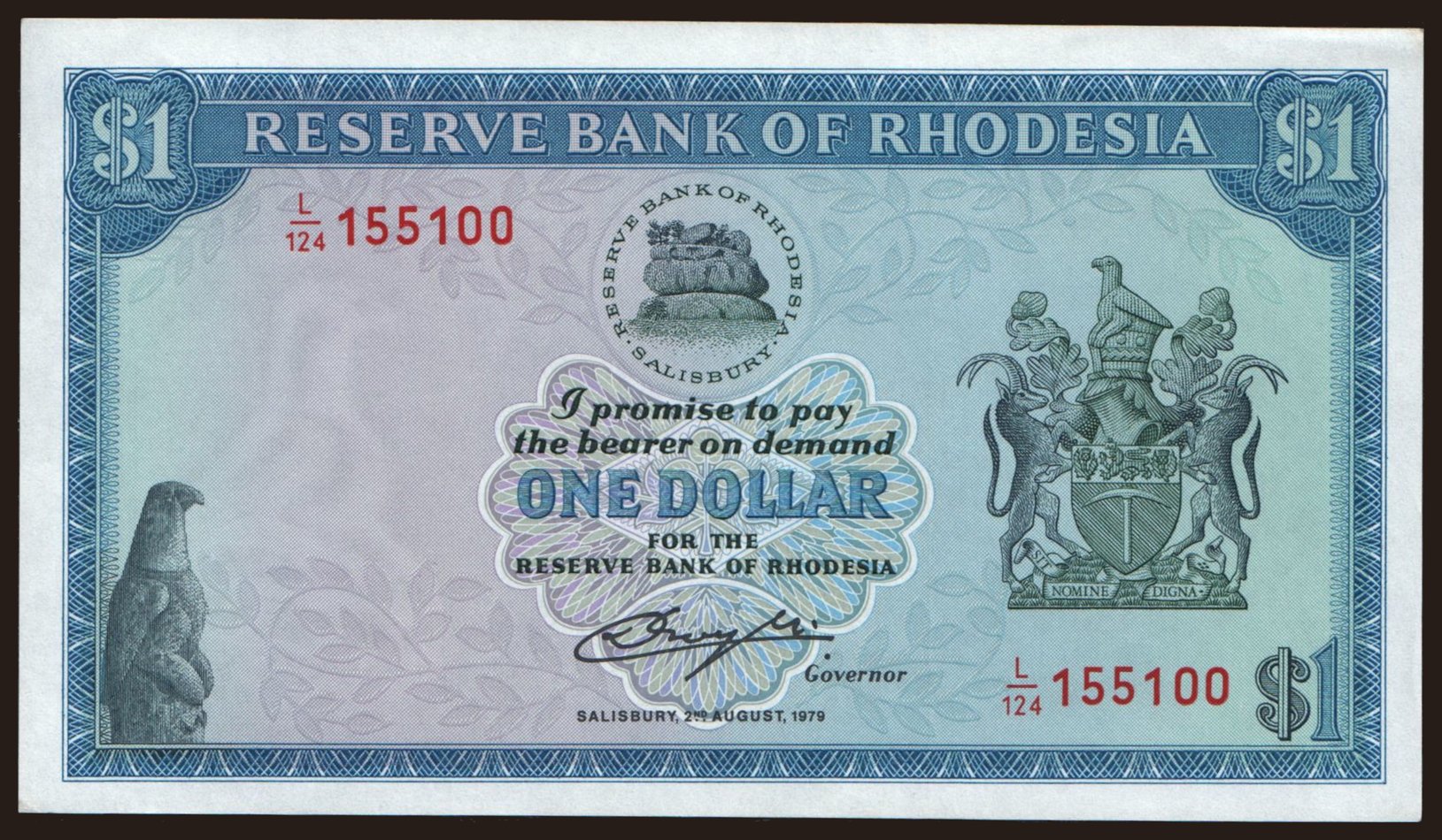 1 dollar, 1979