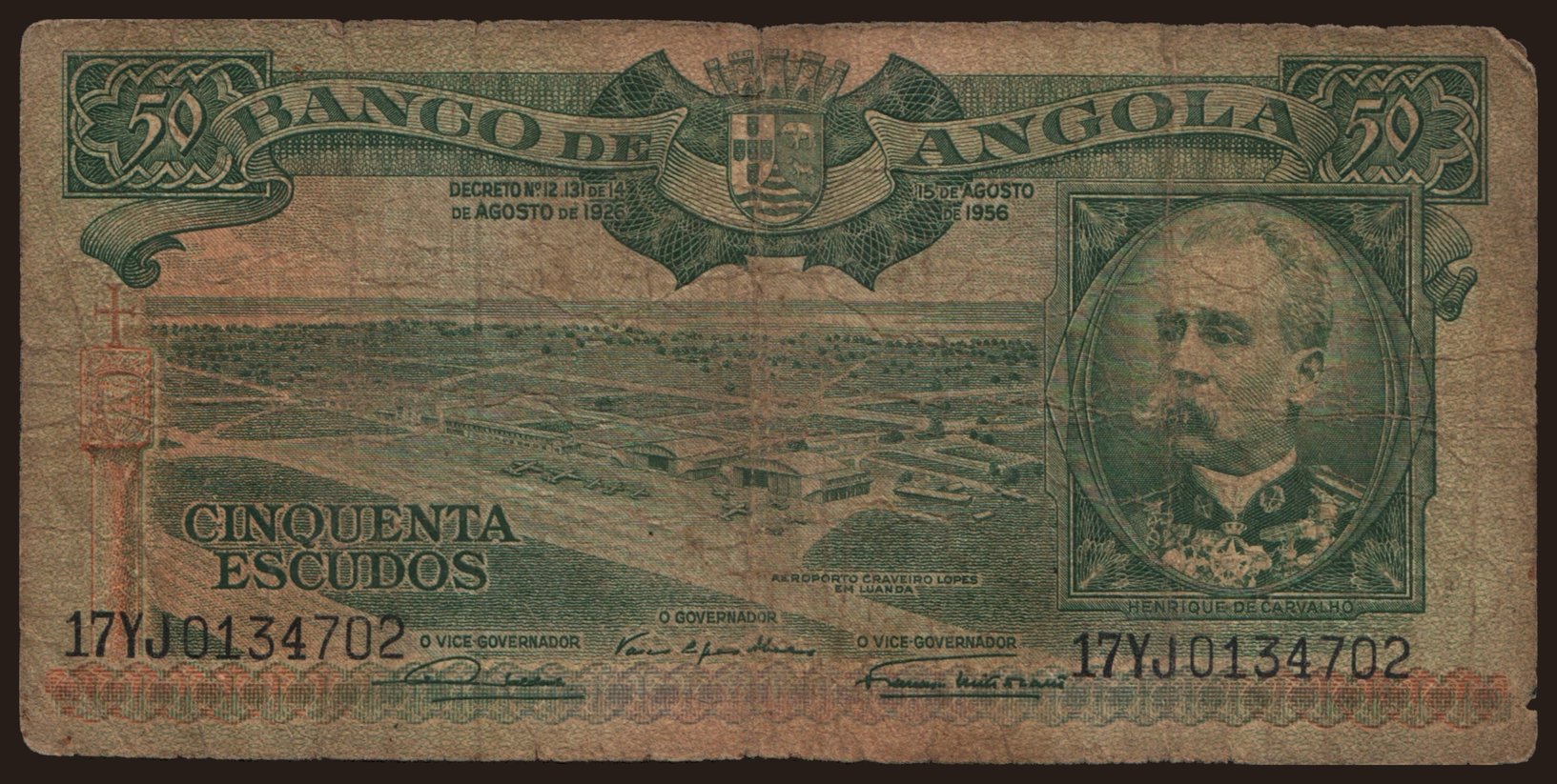 50 escudos, 1956