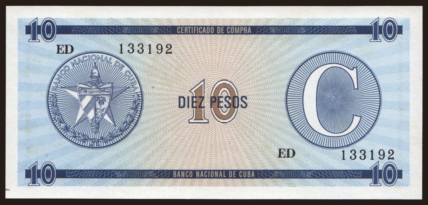 10 pesos, 1985