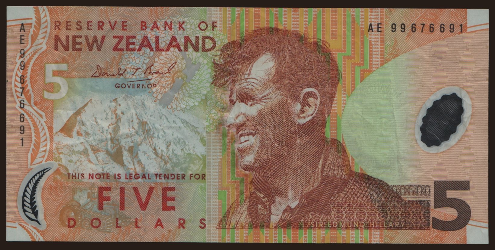 5 dollars, 1999