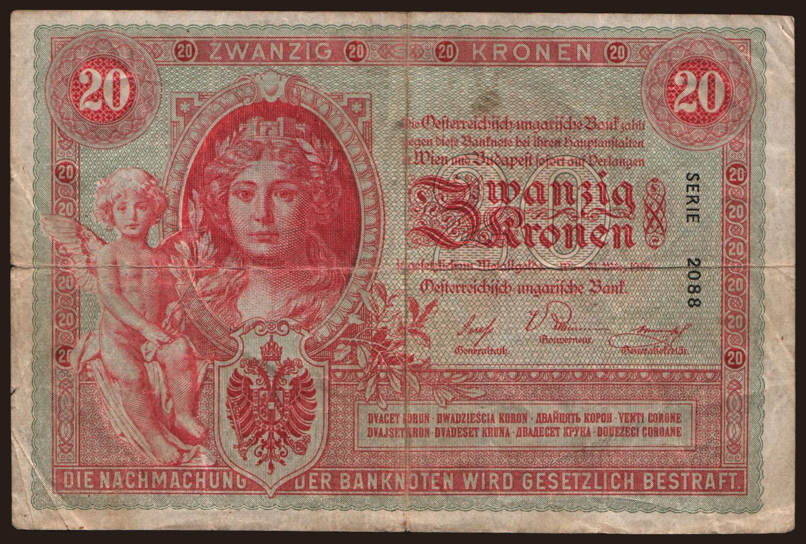 20 Kronen, 1900