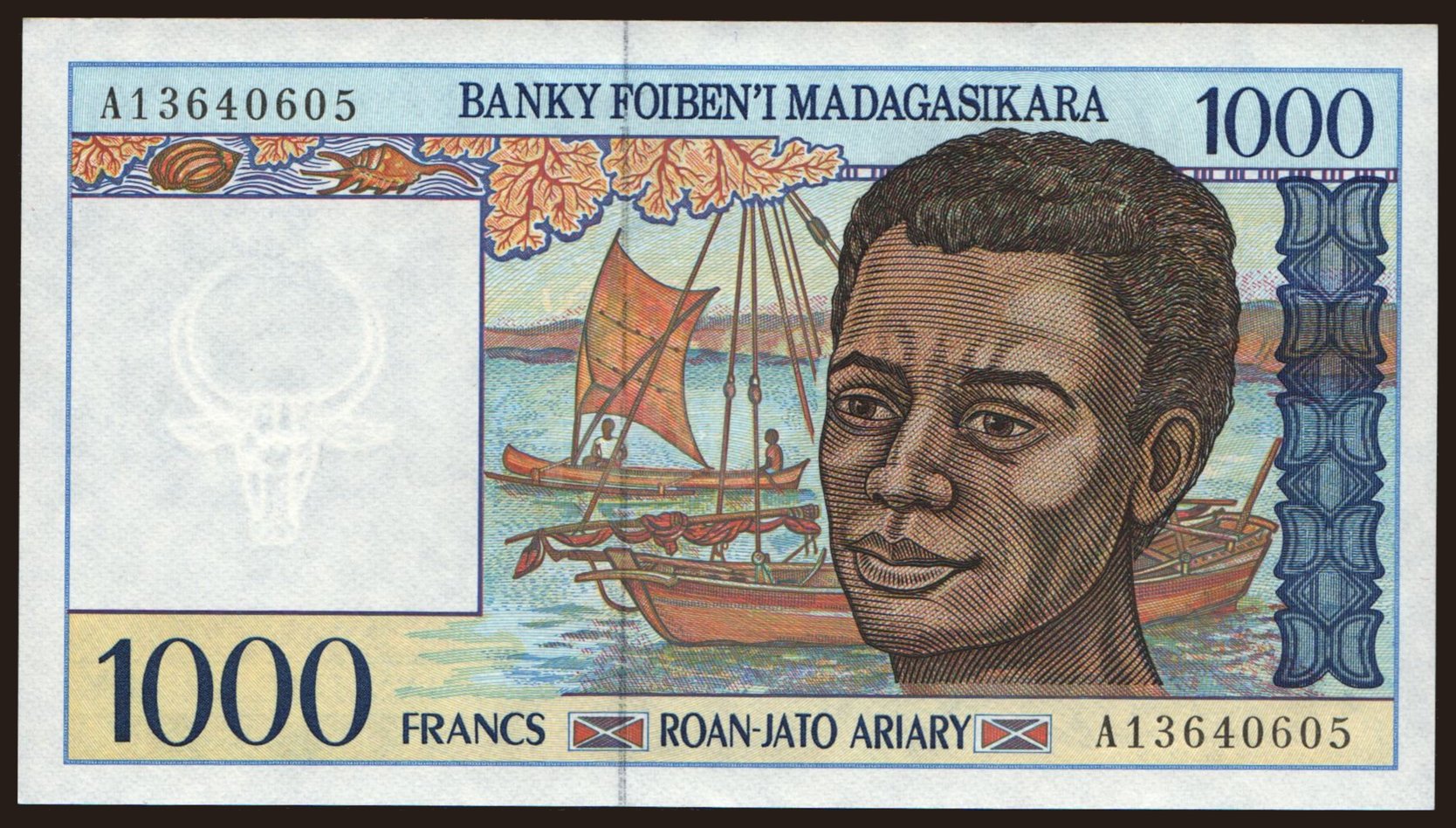 1000 francs, 1994