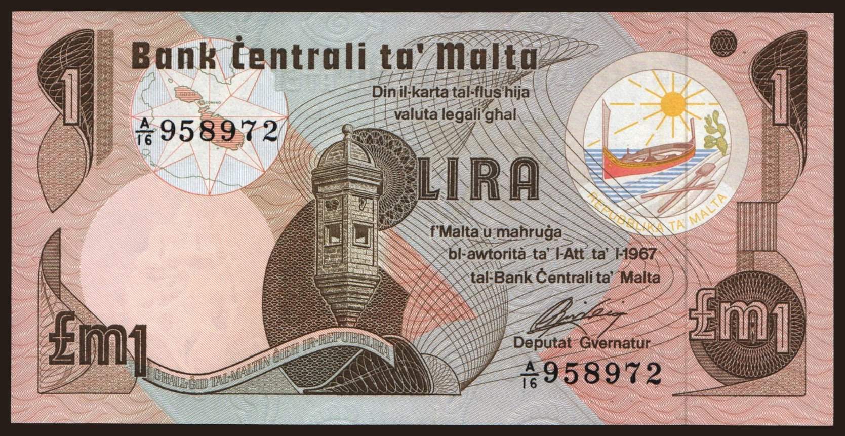 1 lira, 1979
