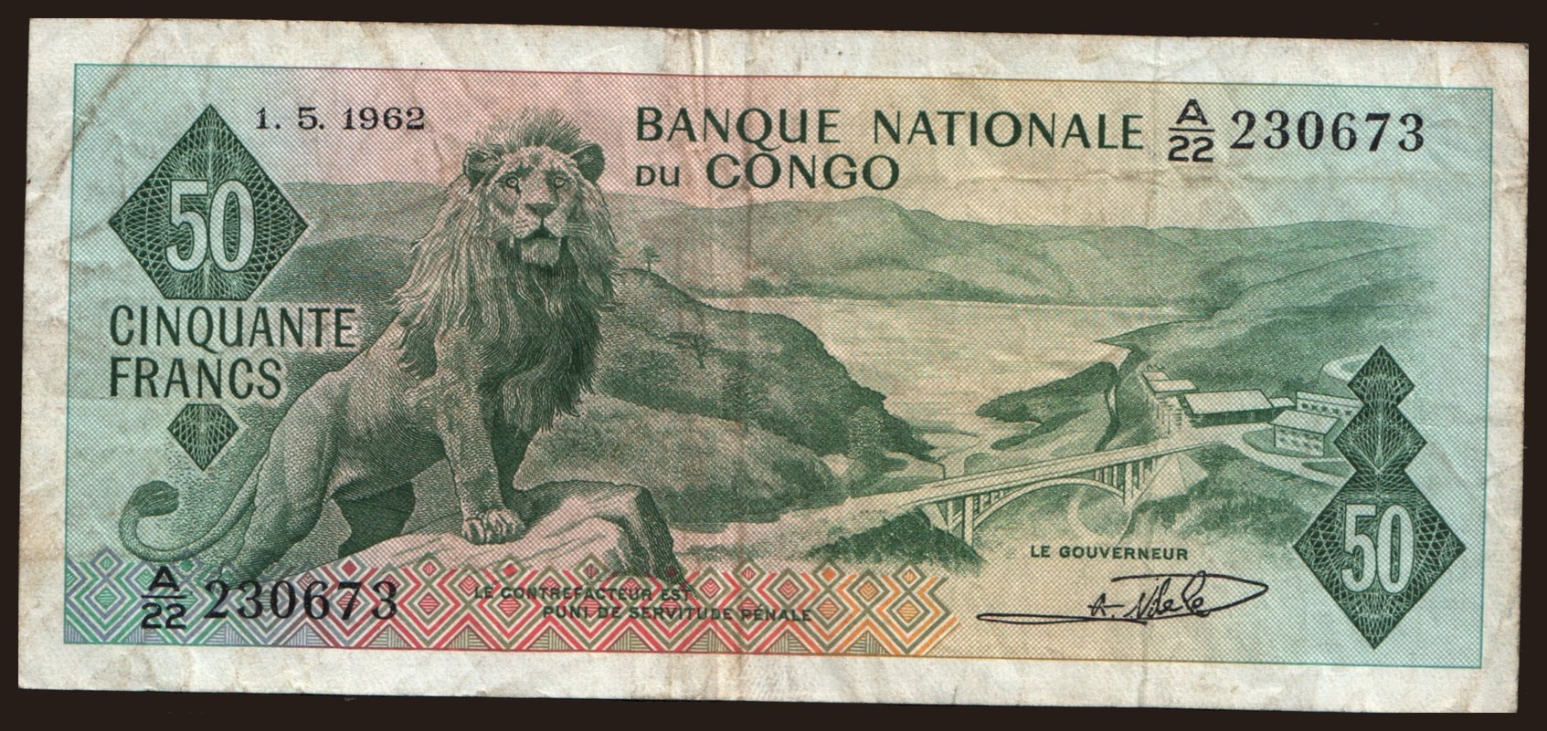 50 francs, 1962
