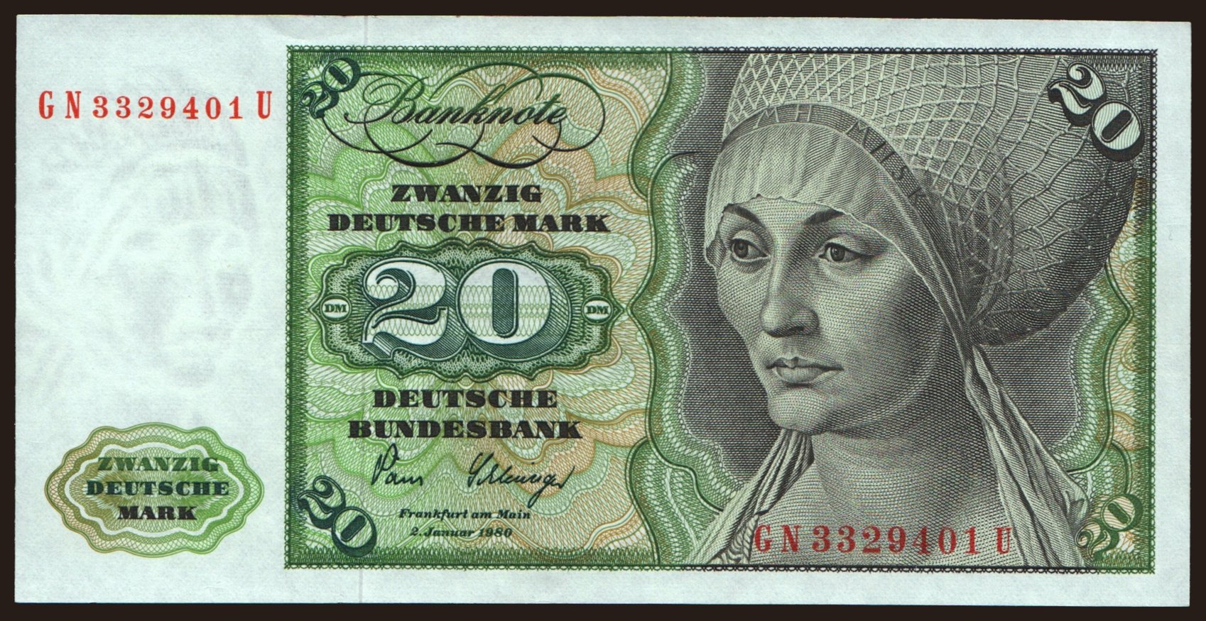 20 Mark, 1980