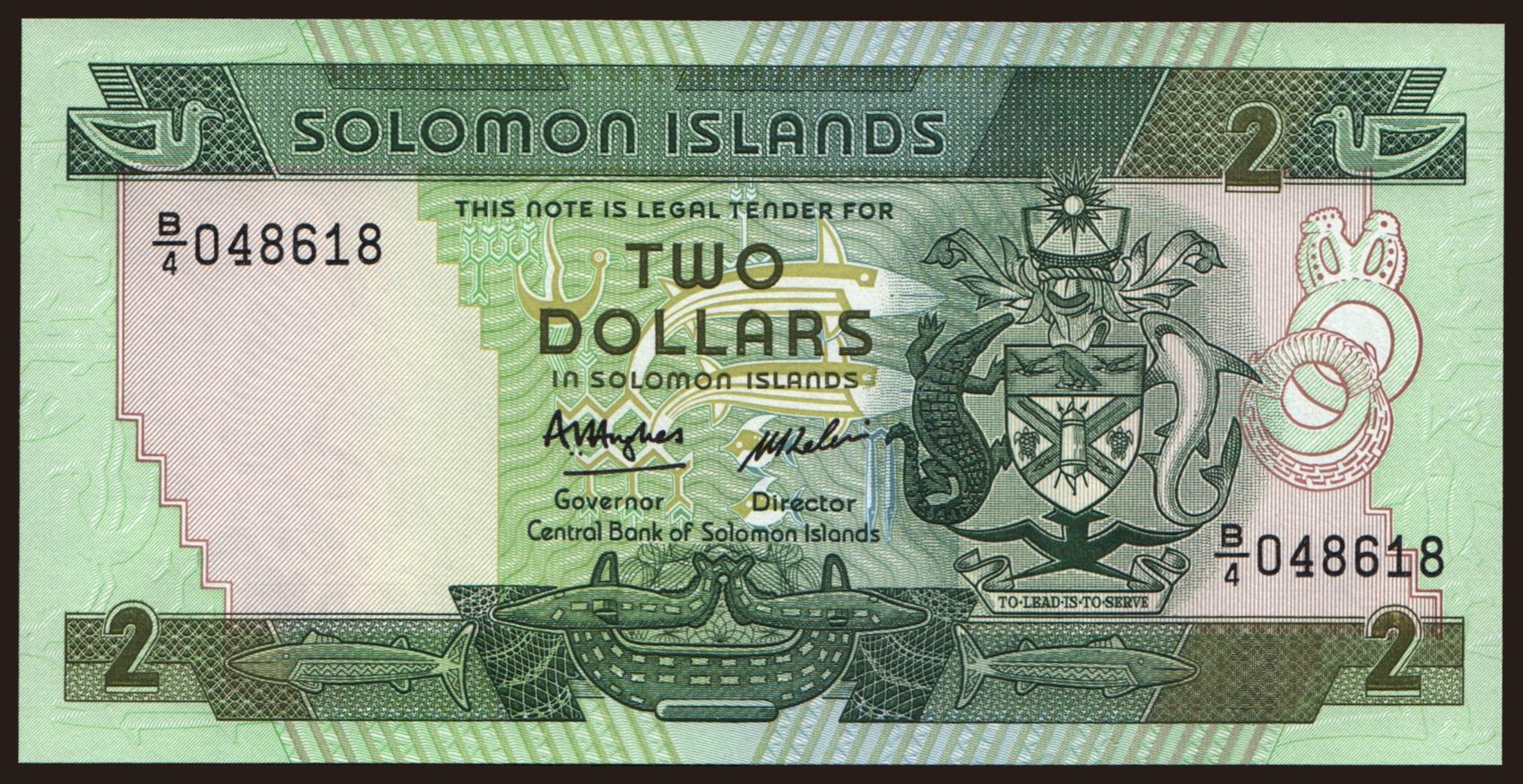 2 dollars, 1986