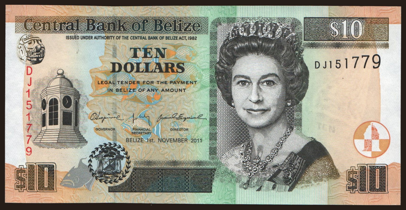10 dollars, 2011