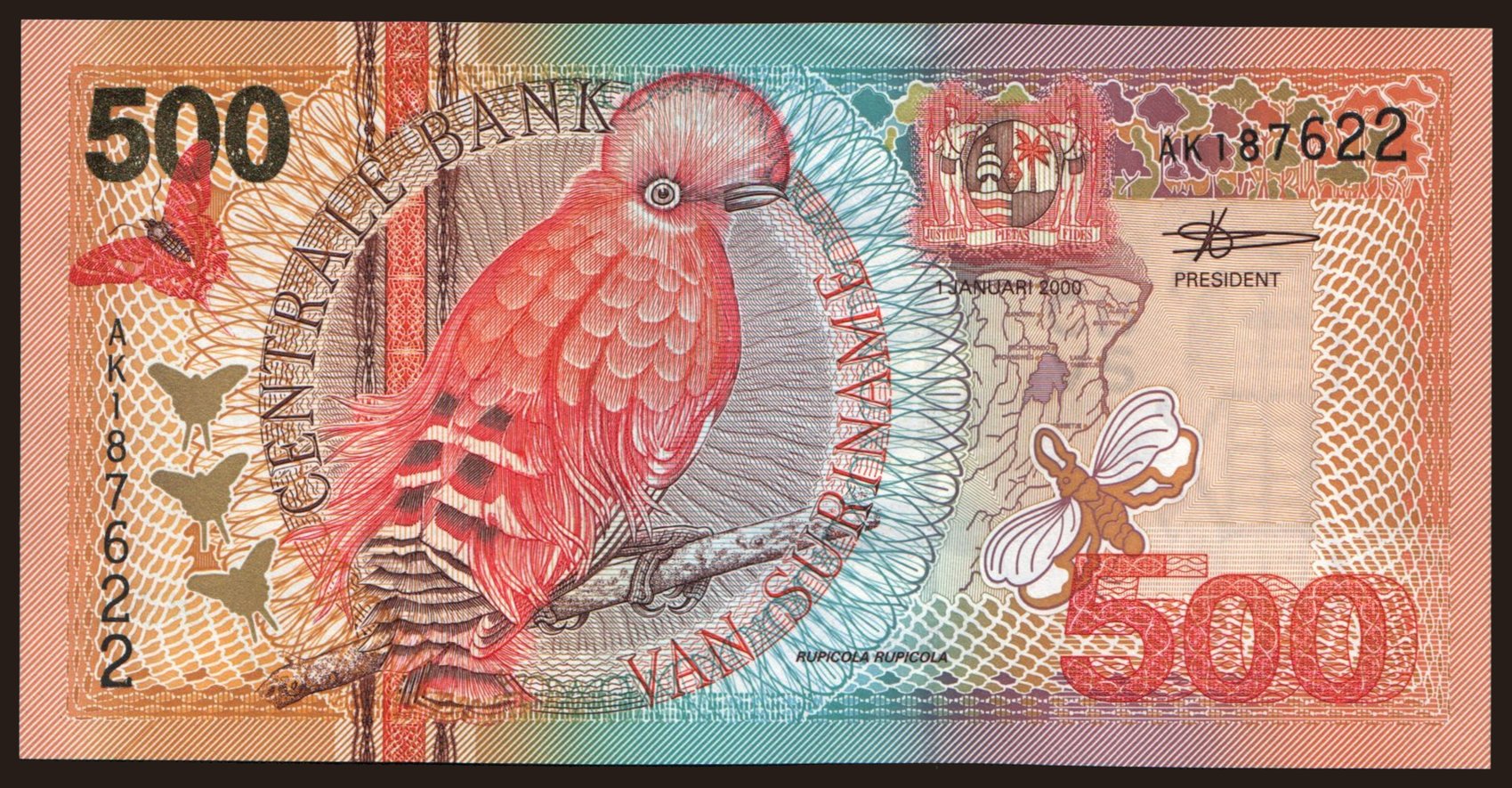 500 gulden, 2000