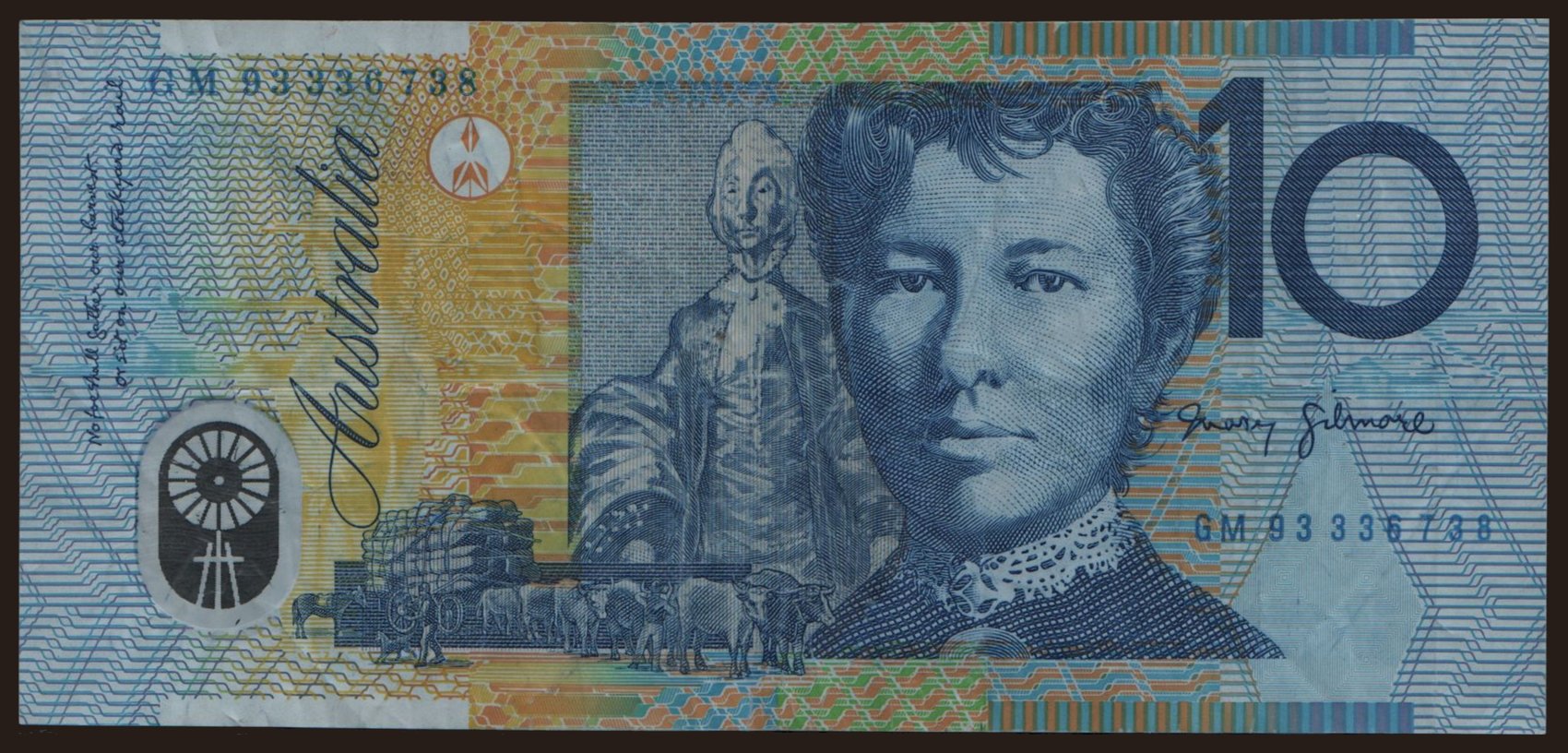 10 dollars, 1993