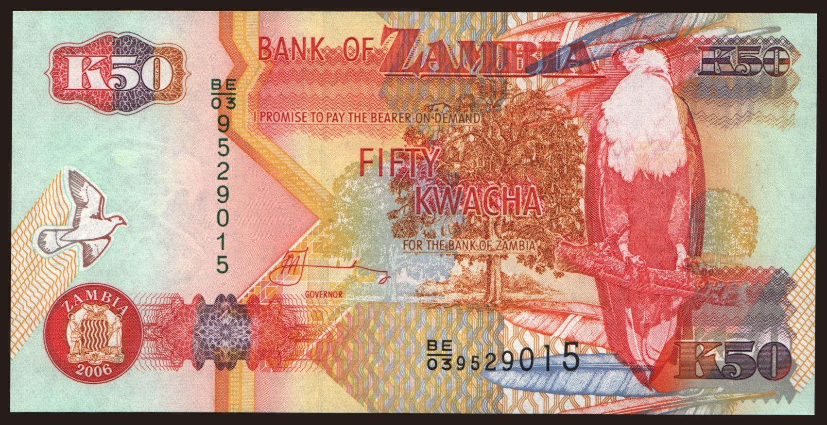 50 kwacha, 2006
