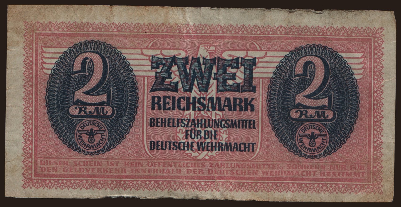 Wehrmacht, 2 Reichsmark, 1942