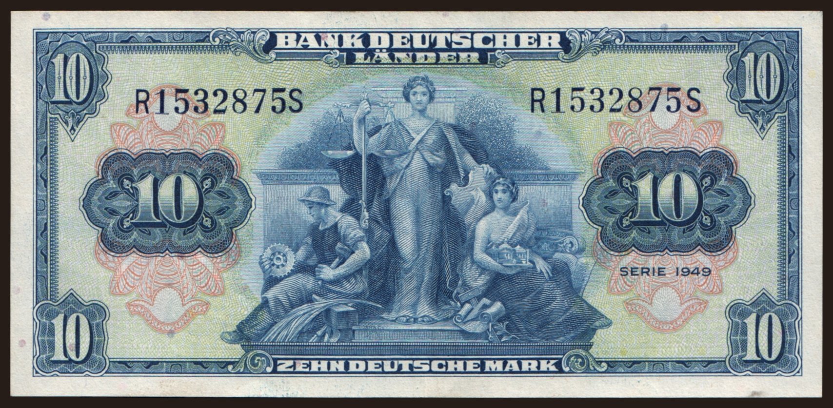 10 Mark, 1949