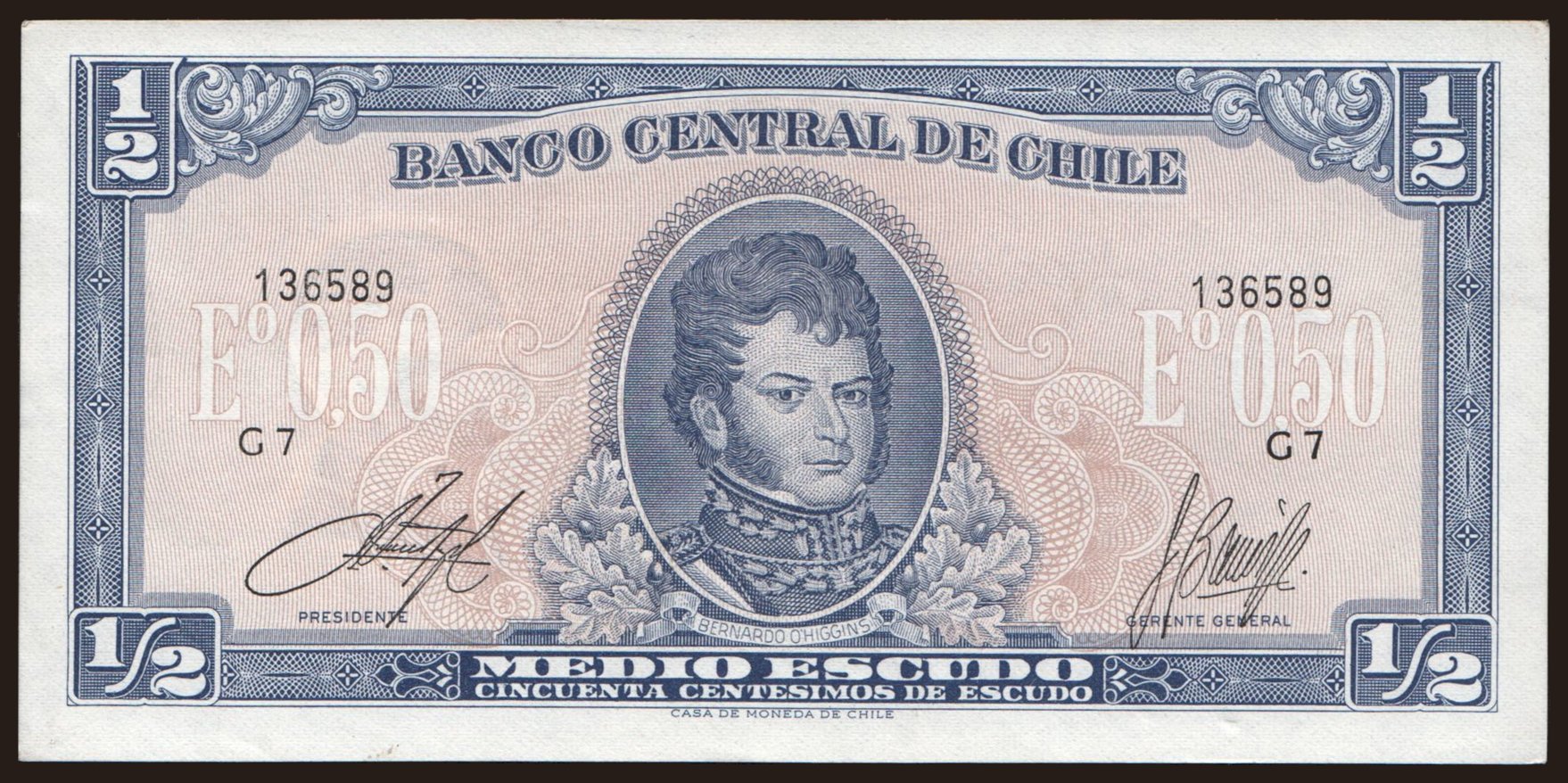 1/2 escudo, 1962