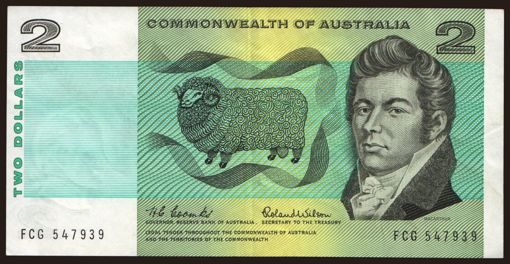 2 dollars, 1966
