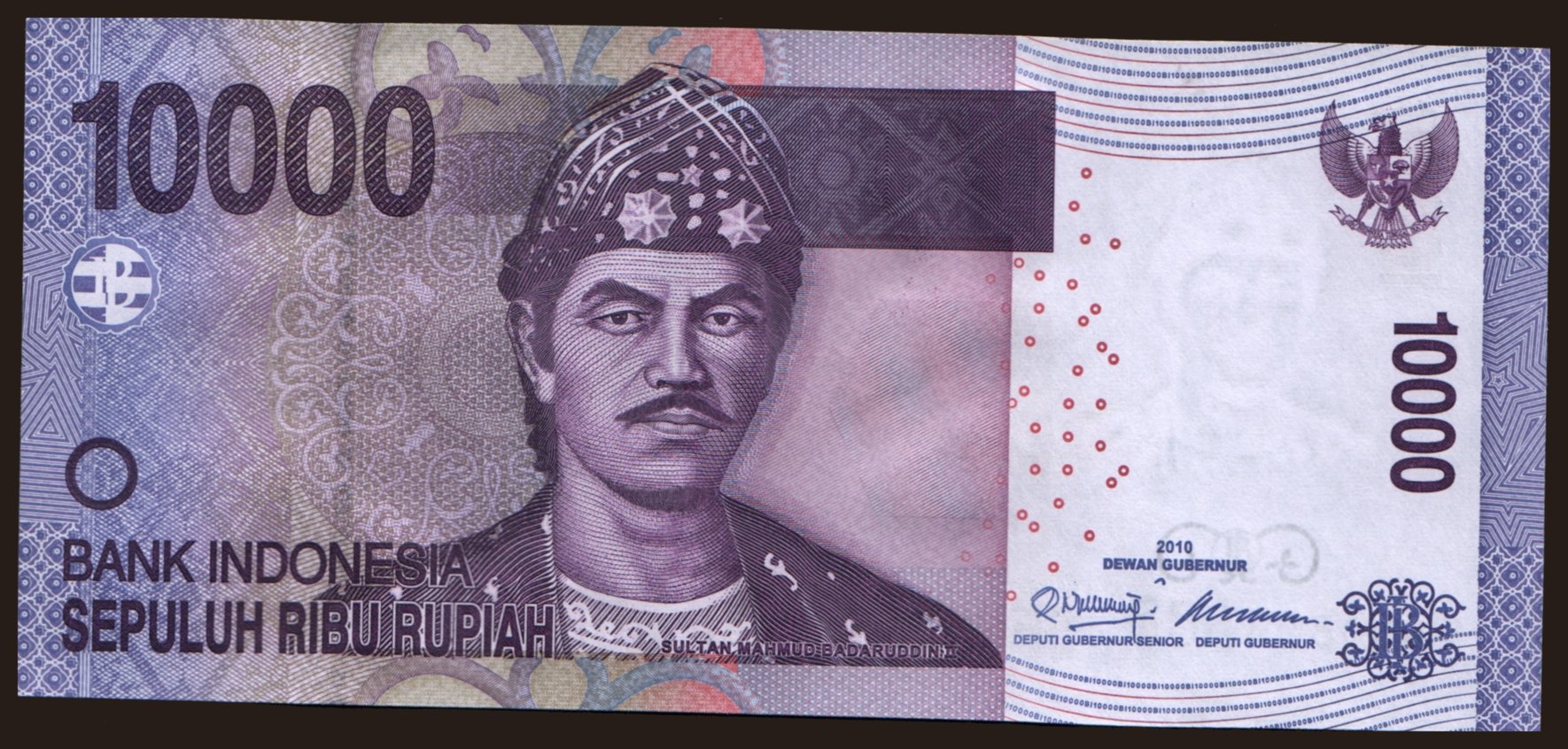 10.000 rupiah, 2010
