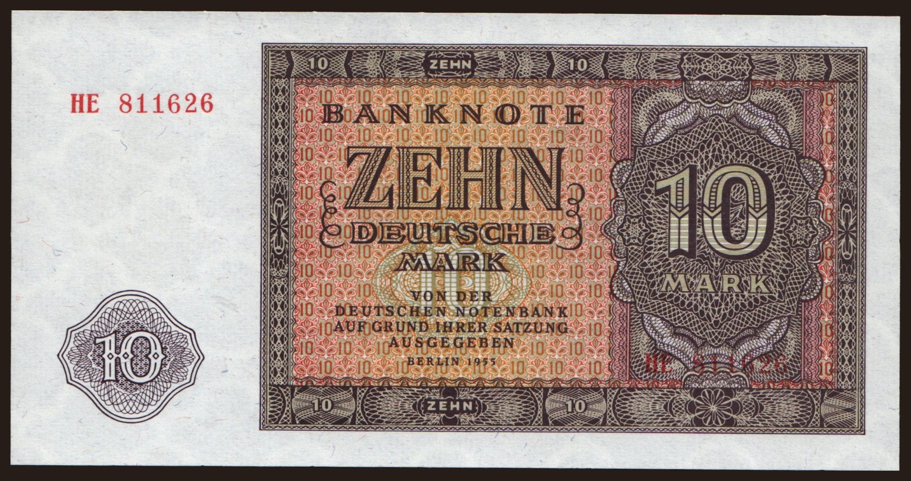 10 Mark, 1955