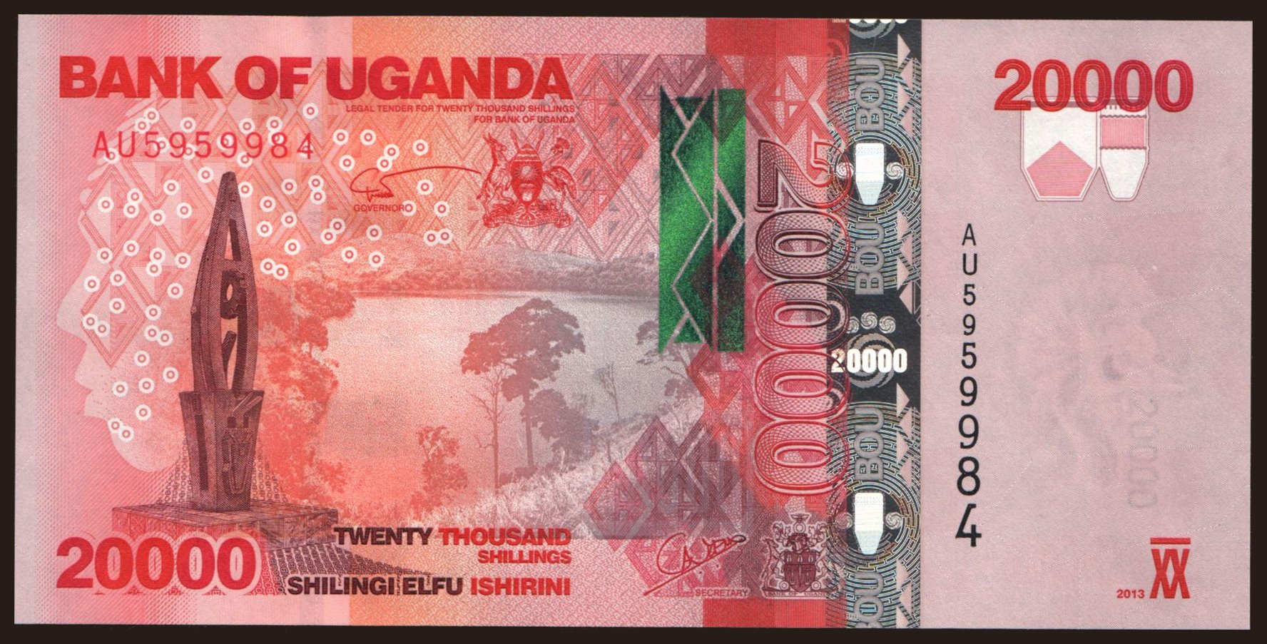 20.000 shillings, 2013