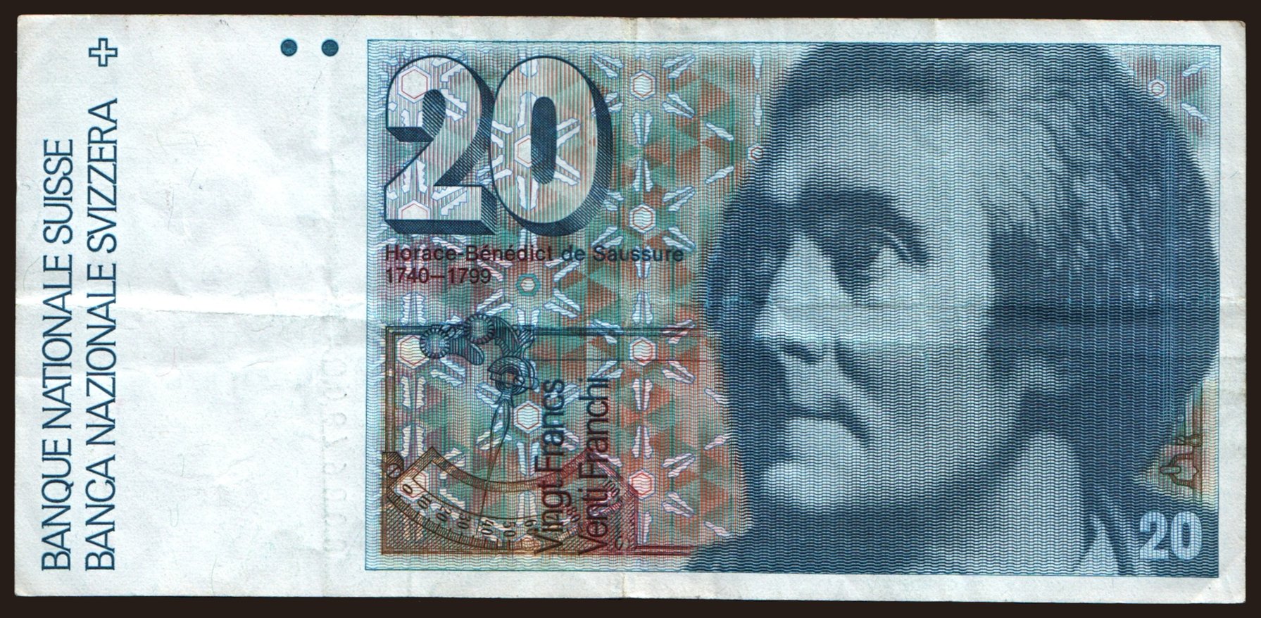 20 francs, 1986