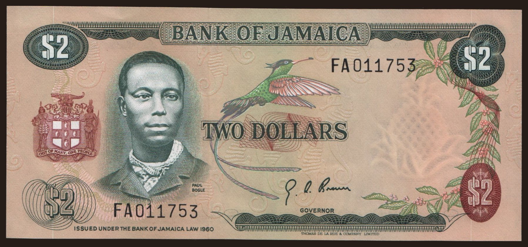 2 dollars, 1973