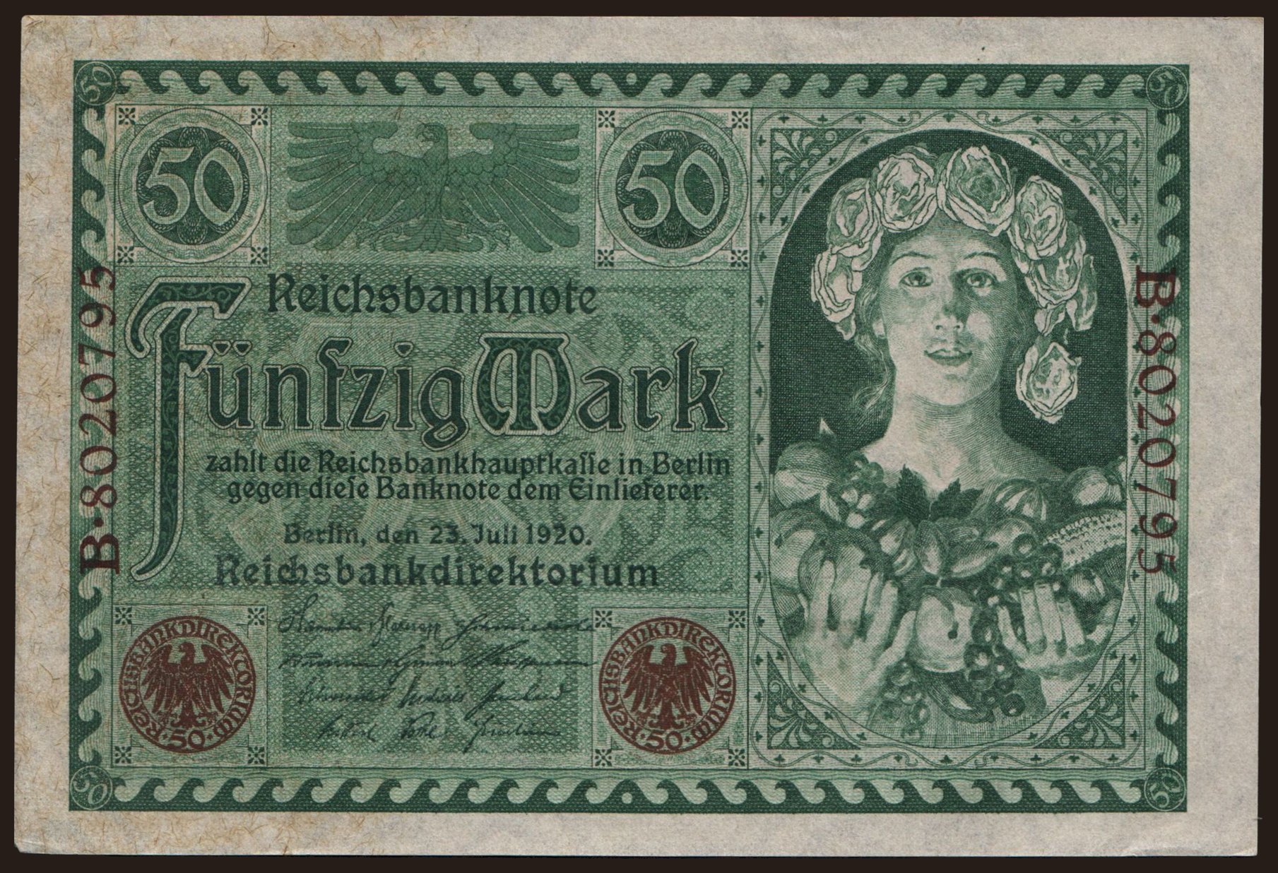 50 Mark, 1920