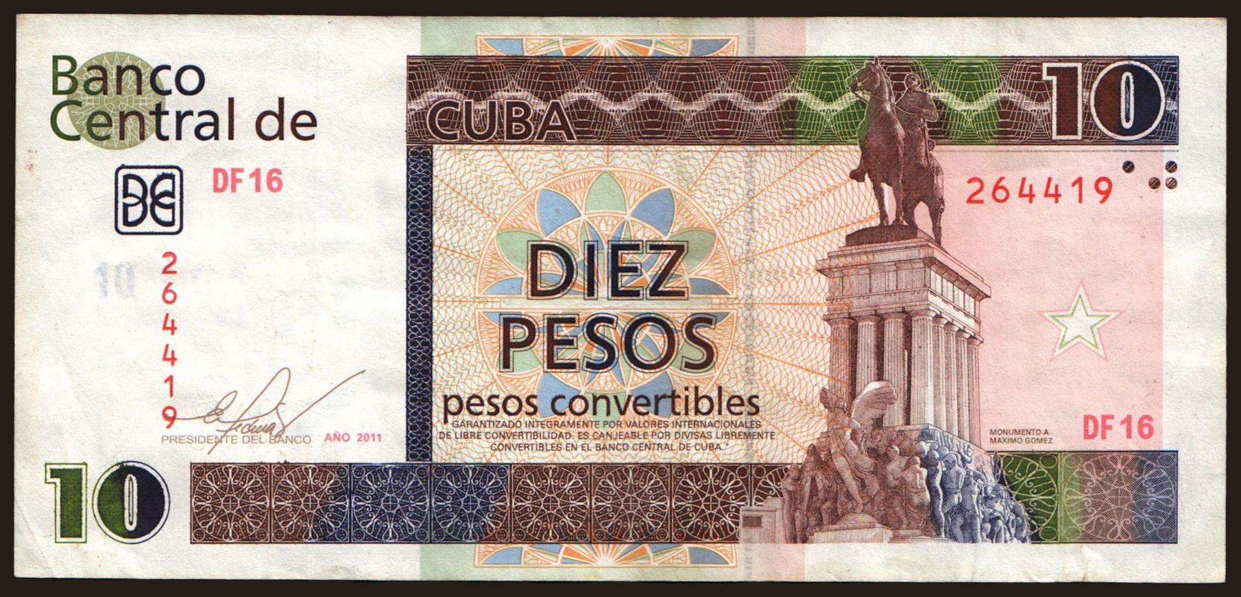 10 pesos, 2011