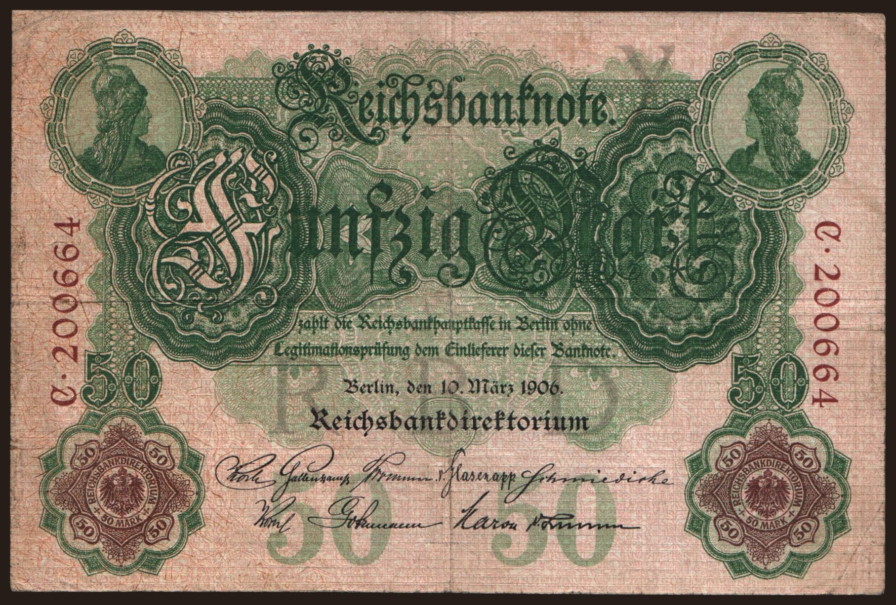 50 Mark, 1906
