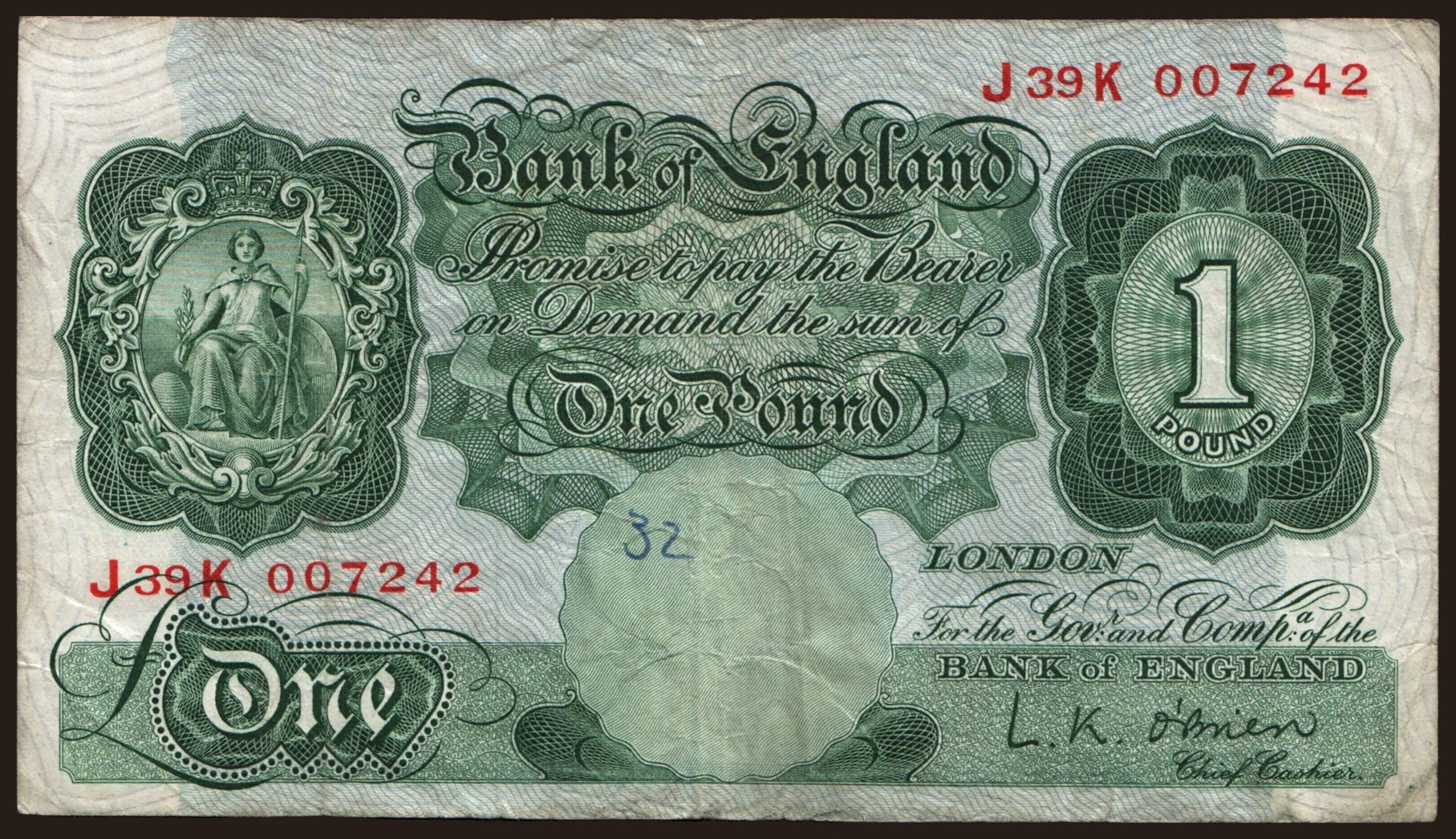 1 pound, 1955