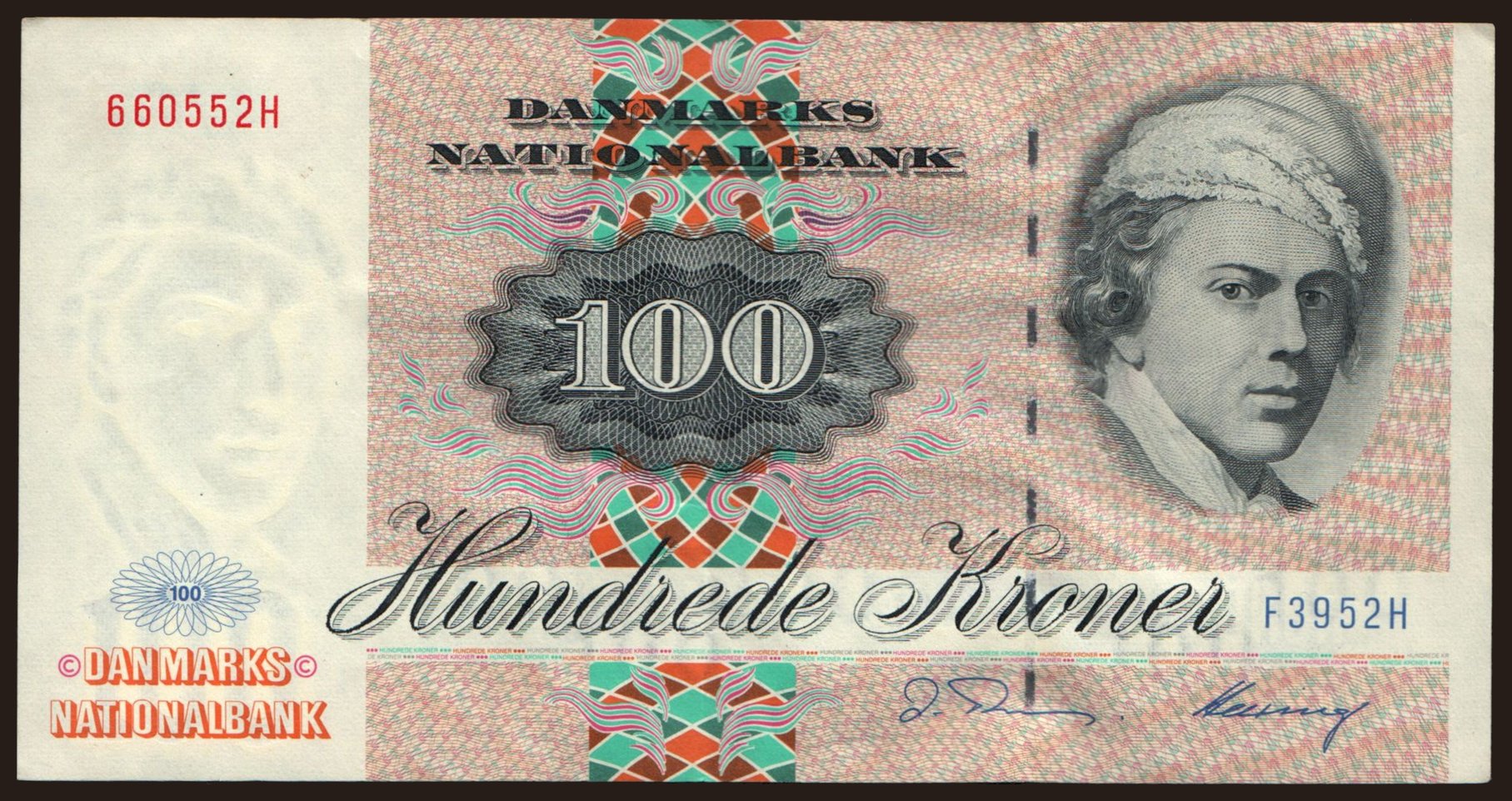 100 kroner, 1995