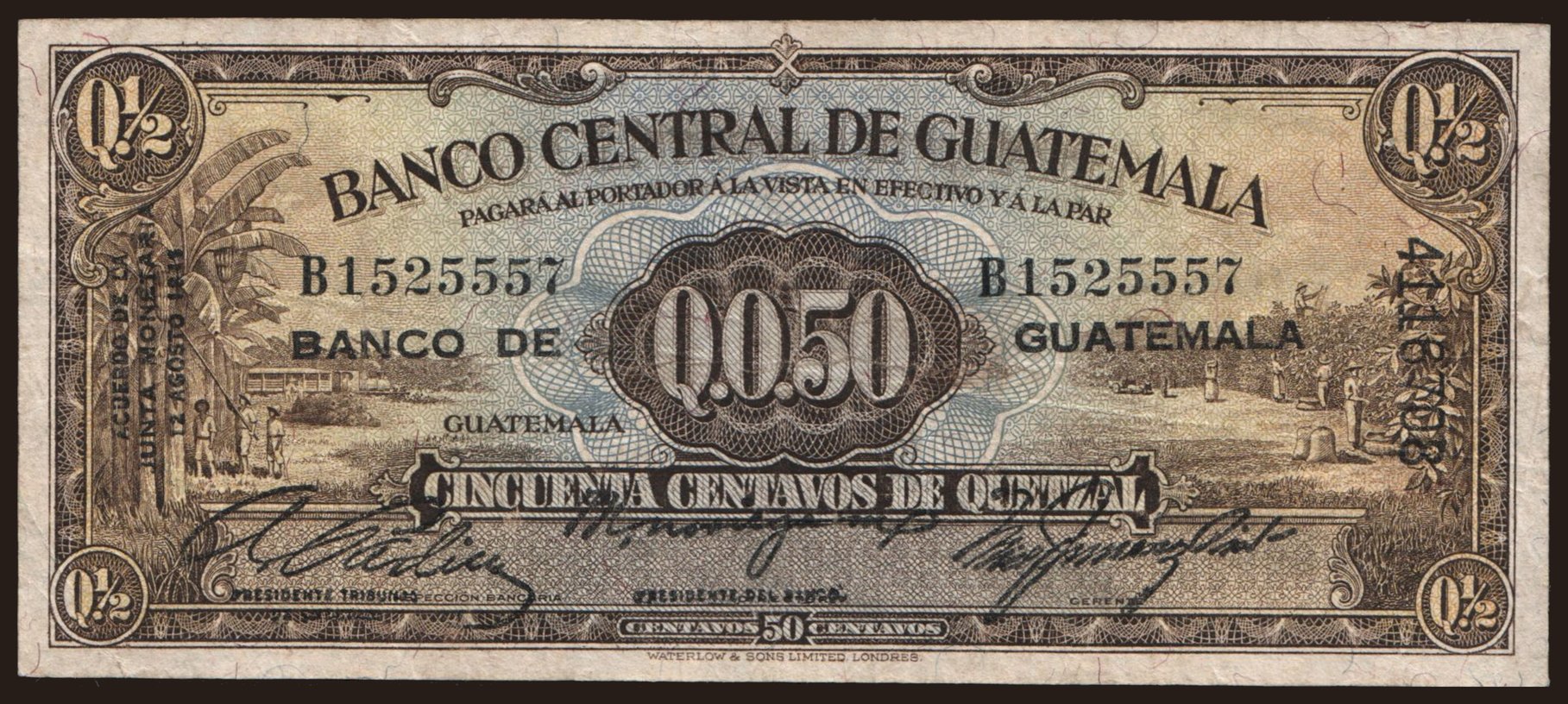 0.50 quetzal, 1946