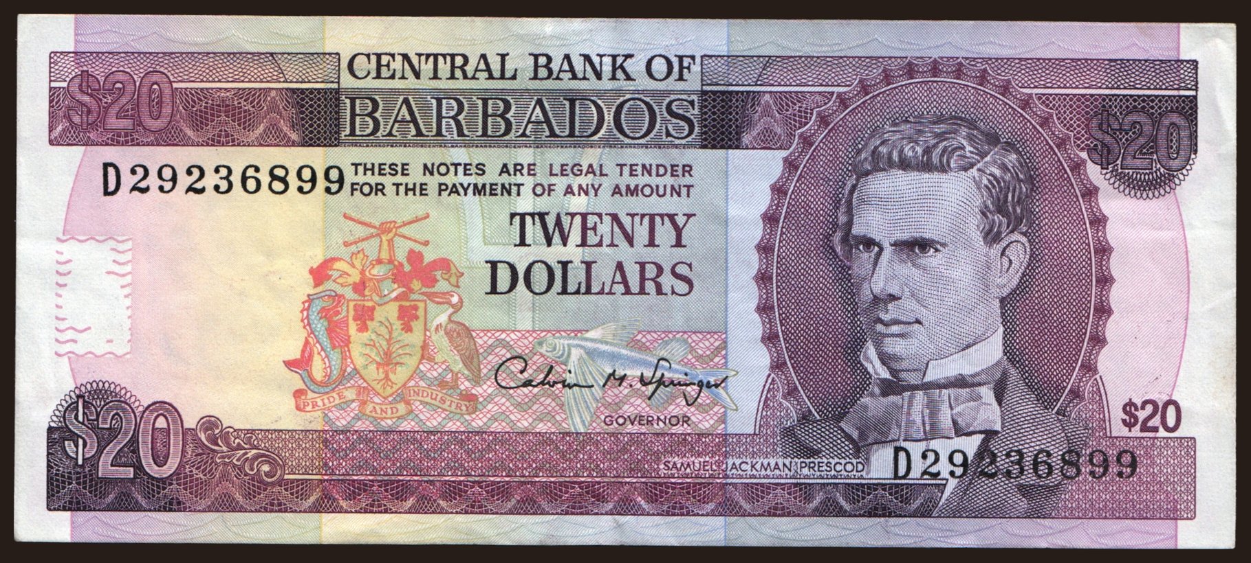 20 dollars, 1993
