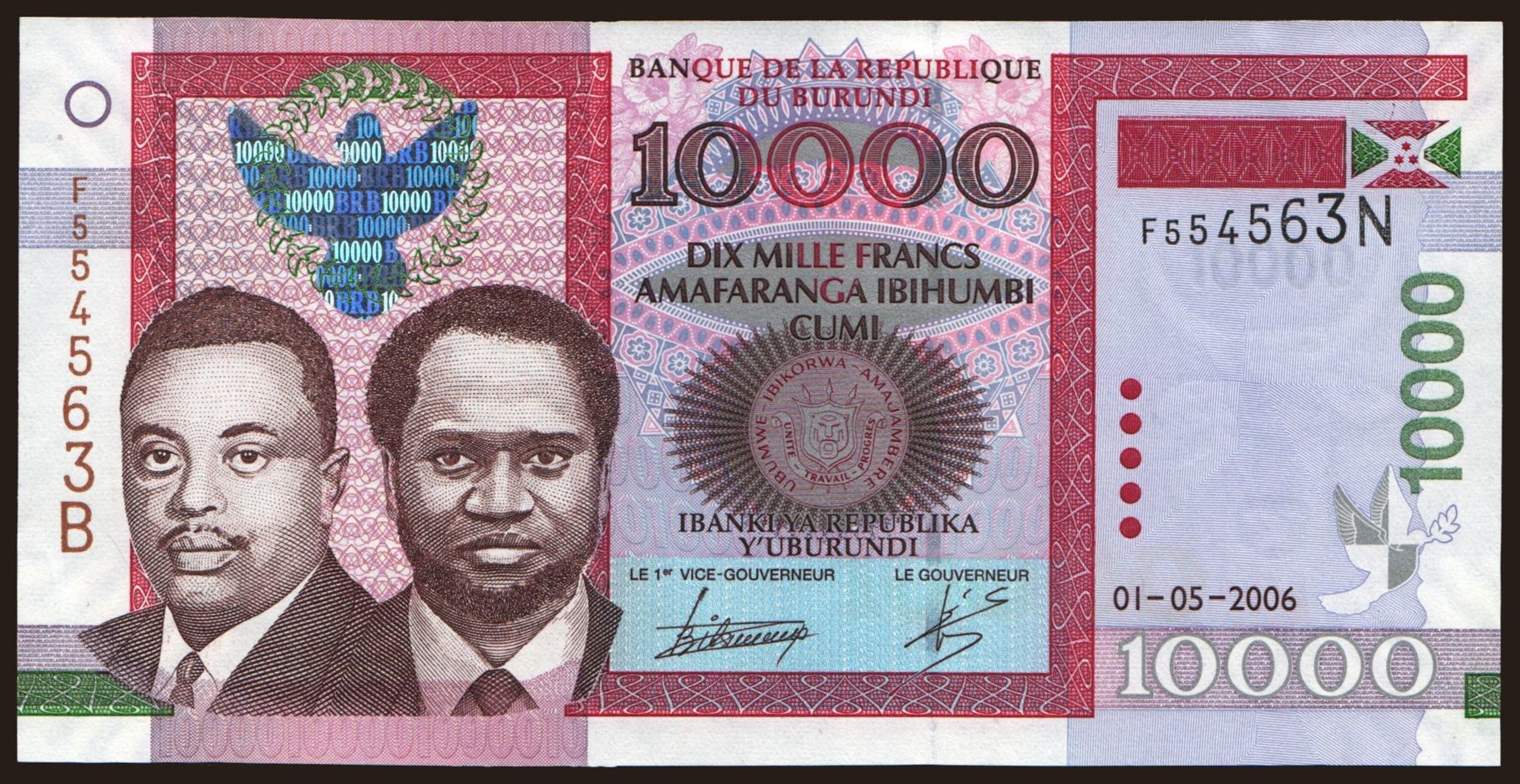 10.000 francs, 2006