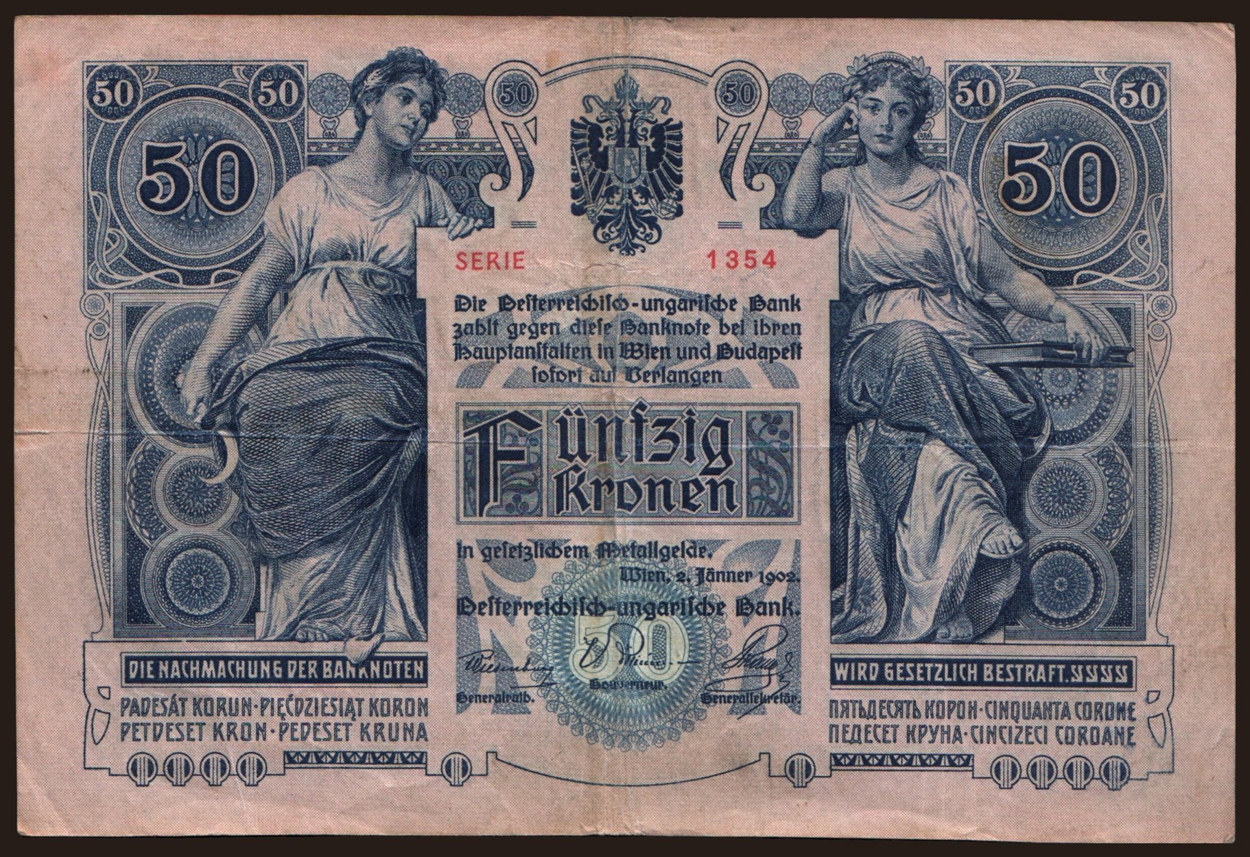 50 Kronen, 1902