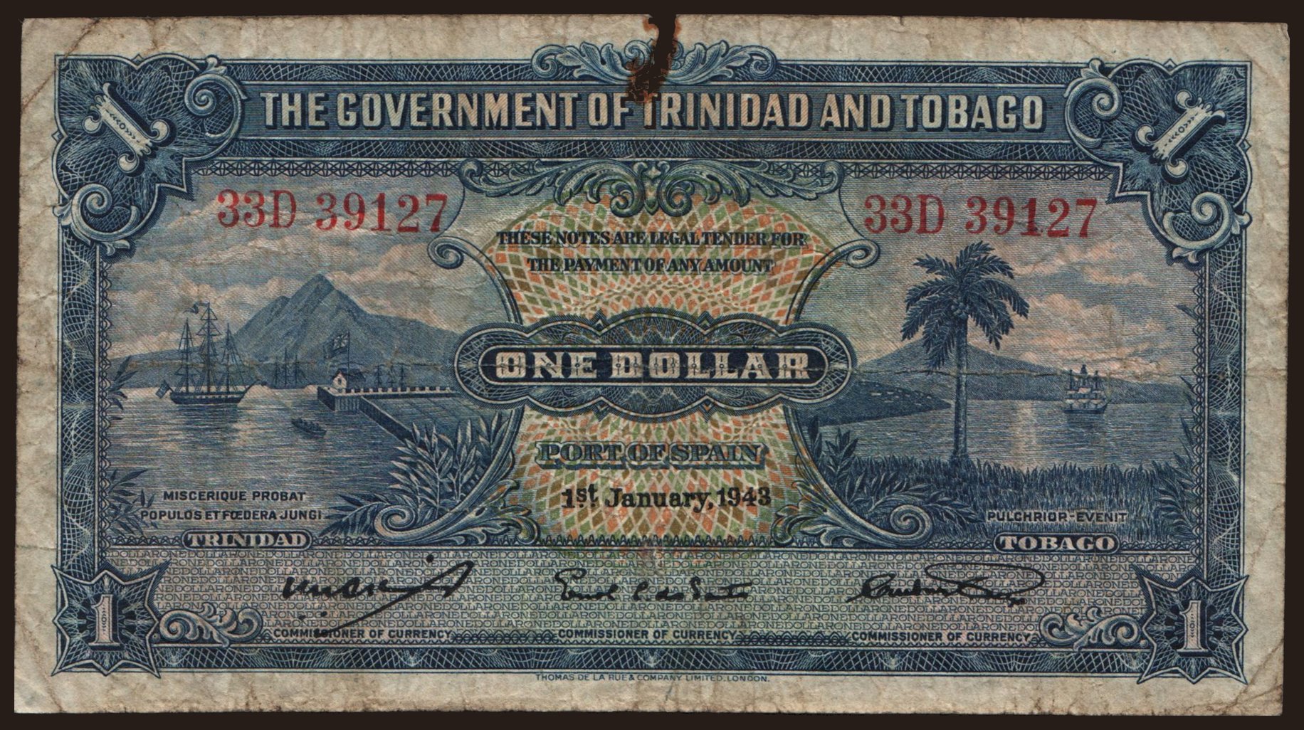1 dollar, 1943