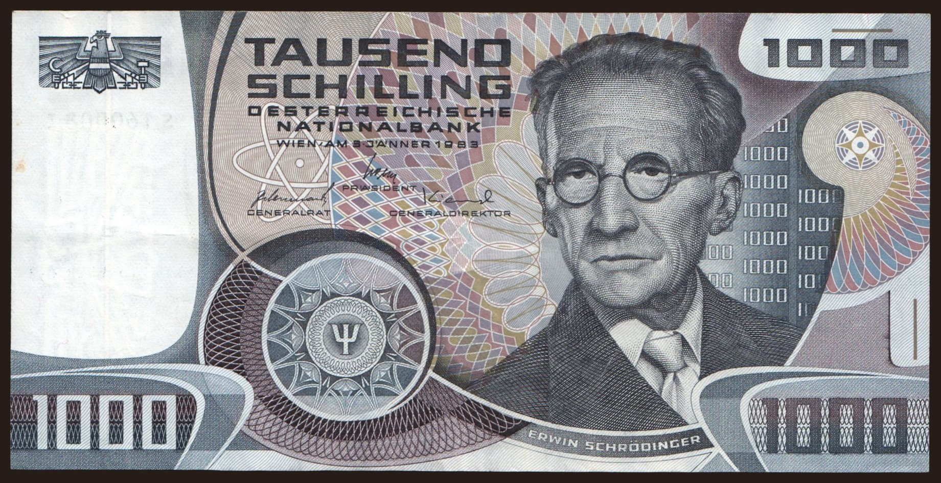 1000 Schilling, 1983